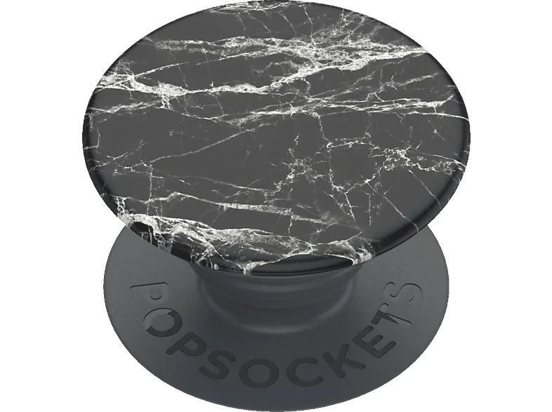 POPSOCKETS PopGrip Basic Black Modern Marble Handyhalterung, Mehrfarbig