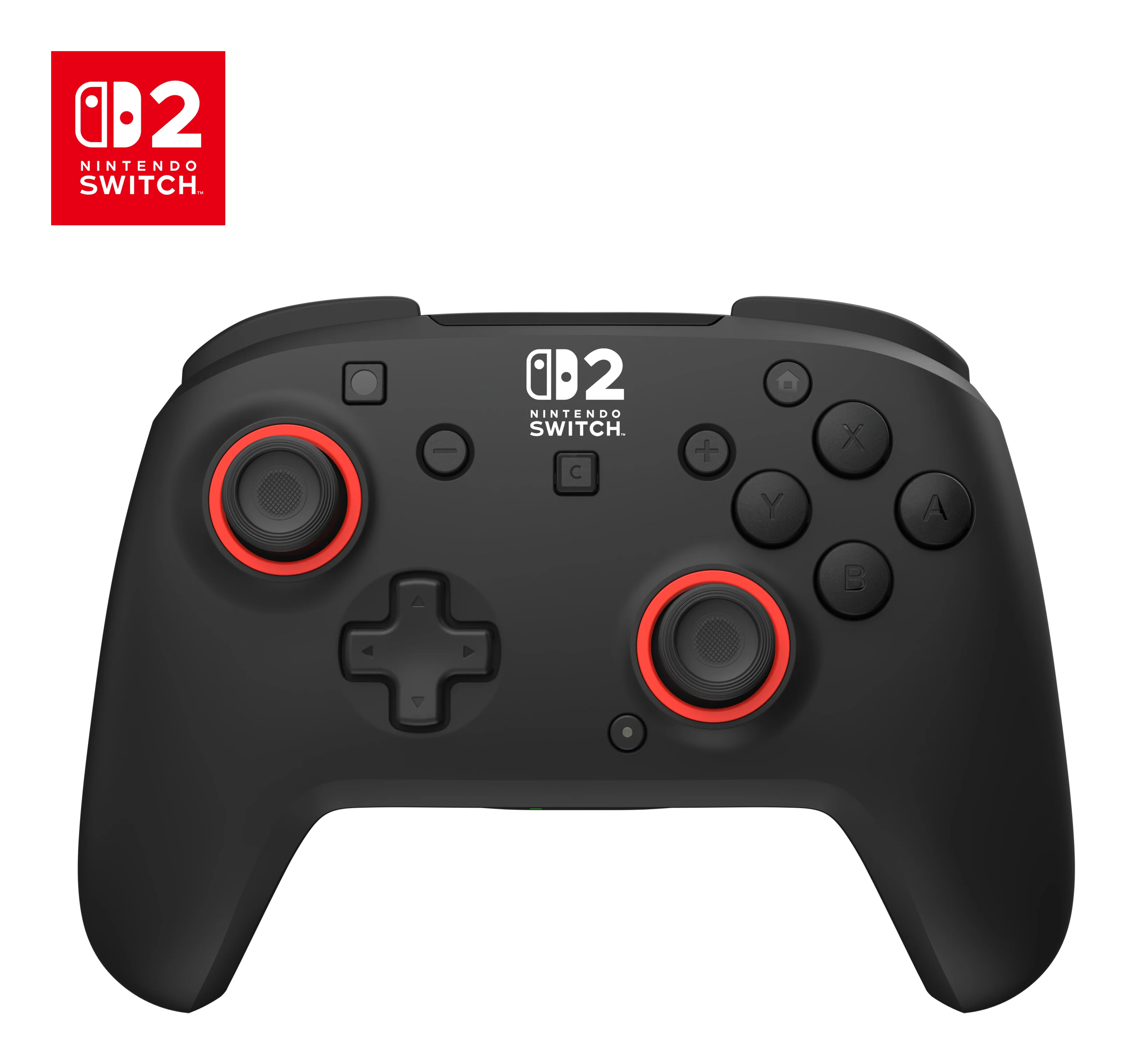 Turtle Beach Rematch Schwarz Kabelloser RGB-Gaming-Controller offiziell lizenziert für Nintendo Switch 2