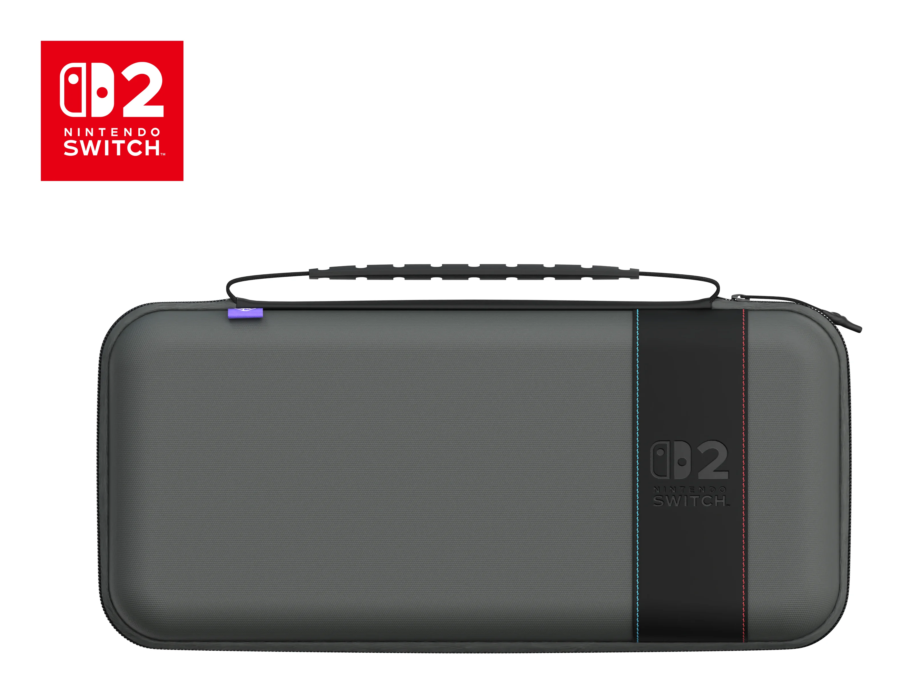 Turtle Beach PlayTrek Etui Offiziell von Nintendo lizenzierte Reiseetui zum Schutz deiner Nintendo Switch 2, Antrazitschwarz