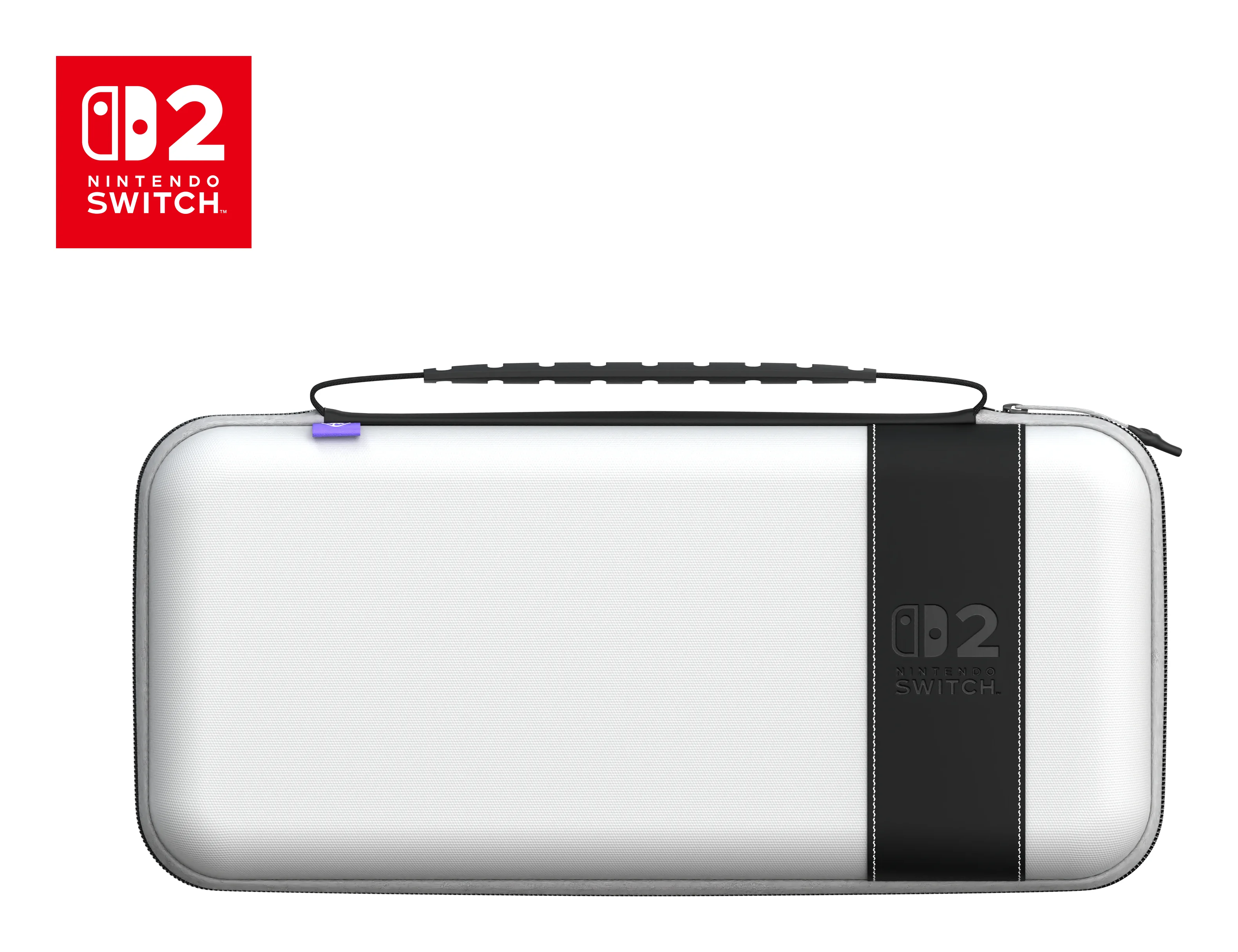 Turtle Beach PlayTrek Etui Offiziell von Nintendo lizenzierte Reiseetui zum Schutz deiner Nintendo Switch 2, Weiß