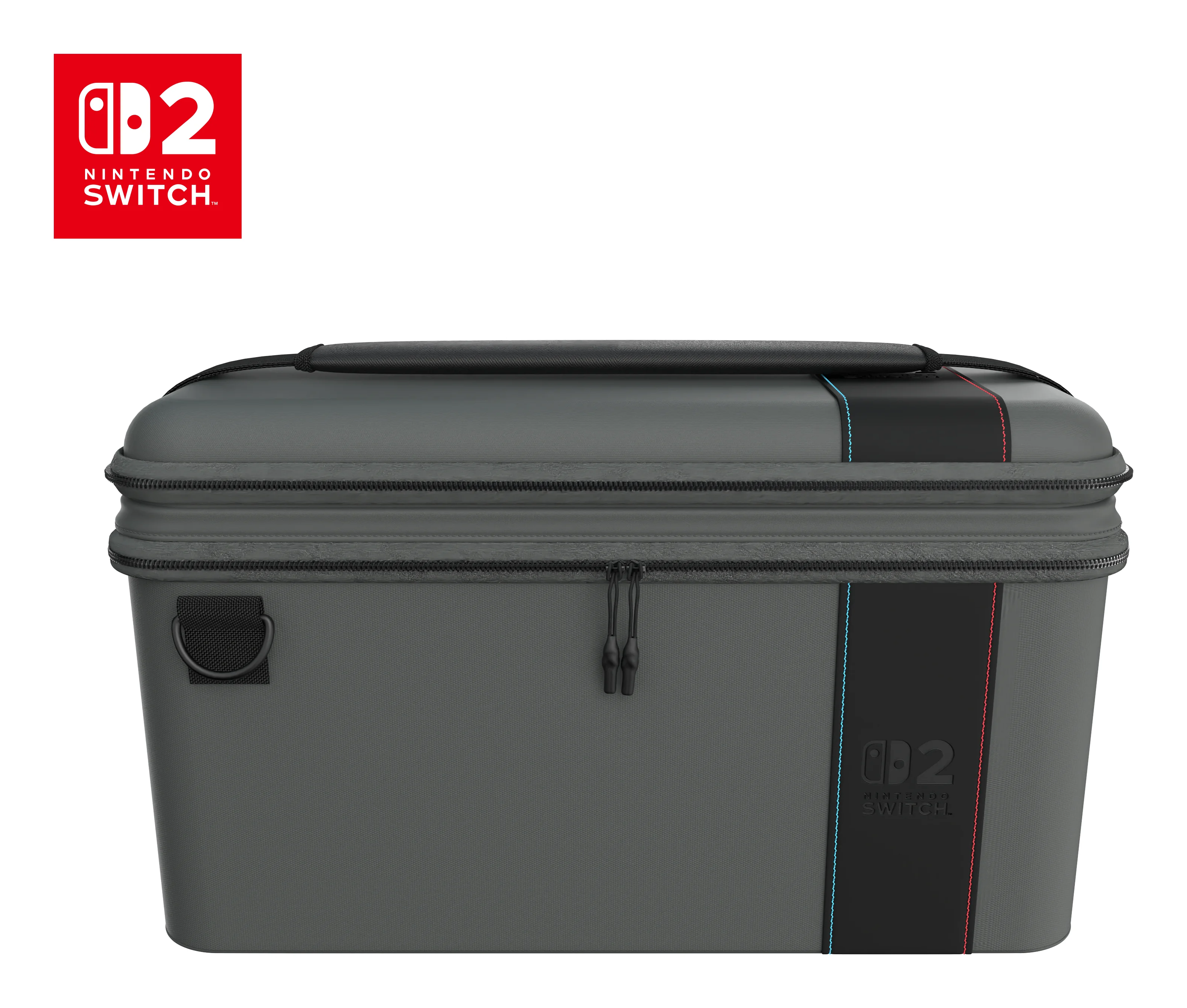 Turtle Beach PlayTrek 2-in-1-Etui Offiziell von Nintendo lizenzierte Reiseetui zum Schutz deiner Nintendo Switch 2, Antrazitschwarz