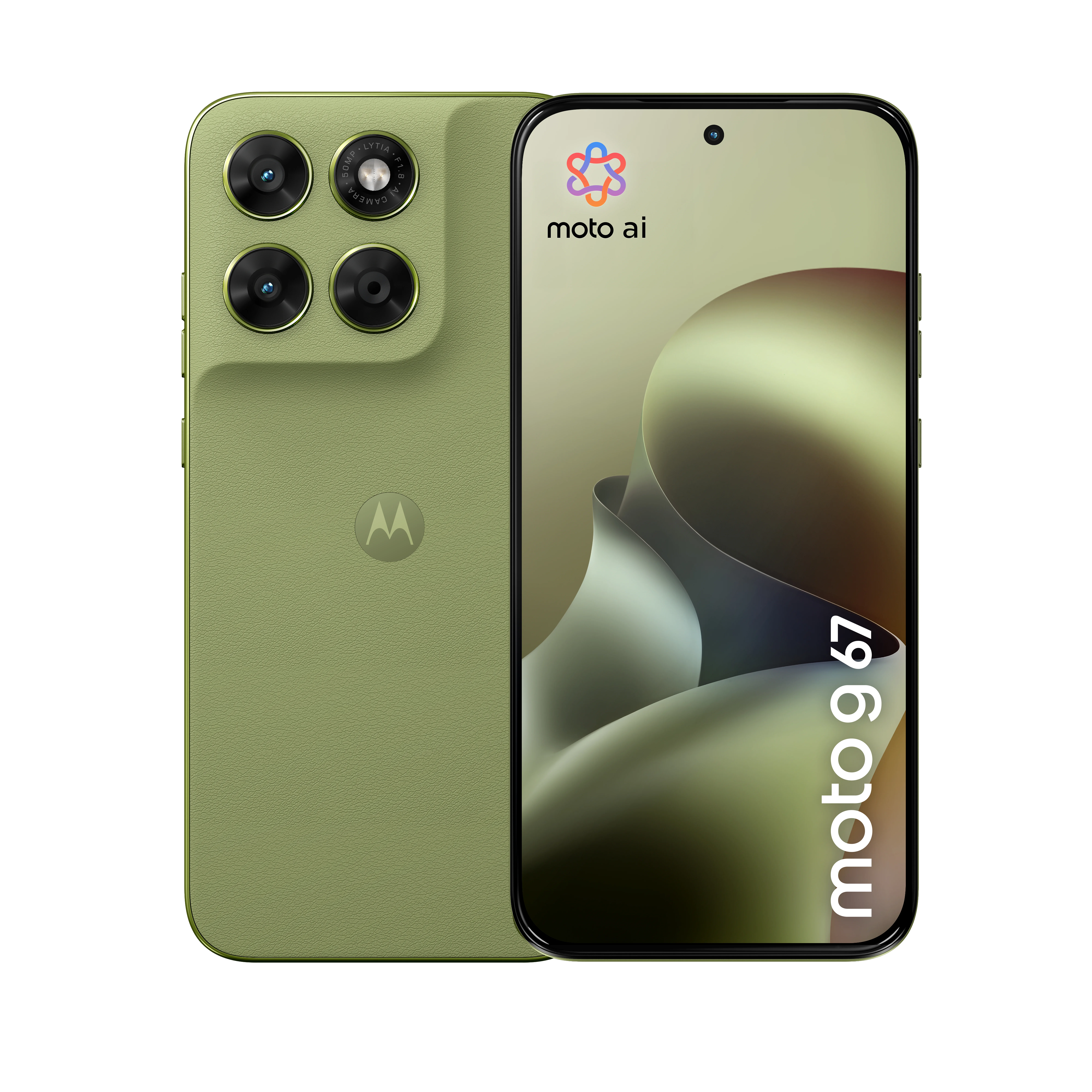 Motorola moto g67 17,3 cm (6.8") Hybride Dual-SIM Android 16.0 5G USB Typ-C 4 GB 256 GB 5200 mAh Grün