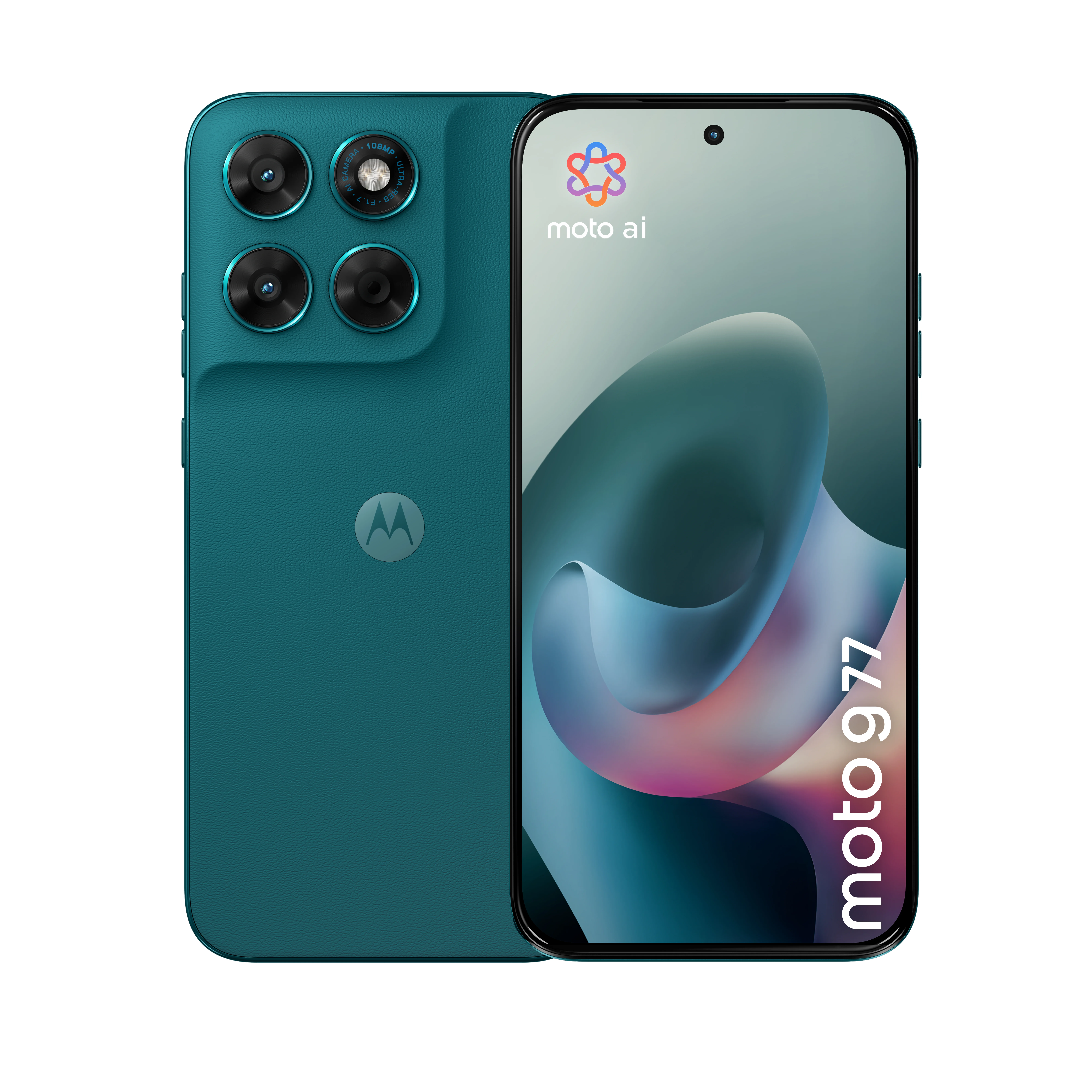 Motorola moto g77 17,3 cm (6.8") Hybride Dual-SIM Android 16.0 5G USB Typ-C 8 GB 256 GB 5200 mAh Grün