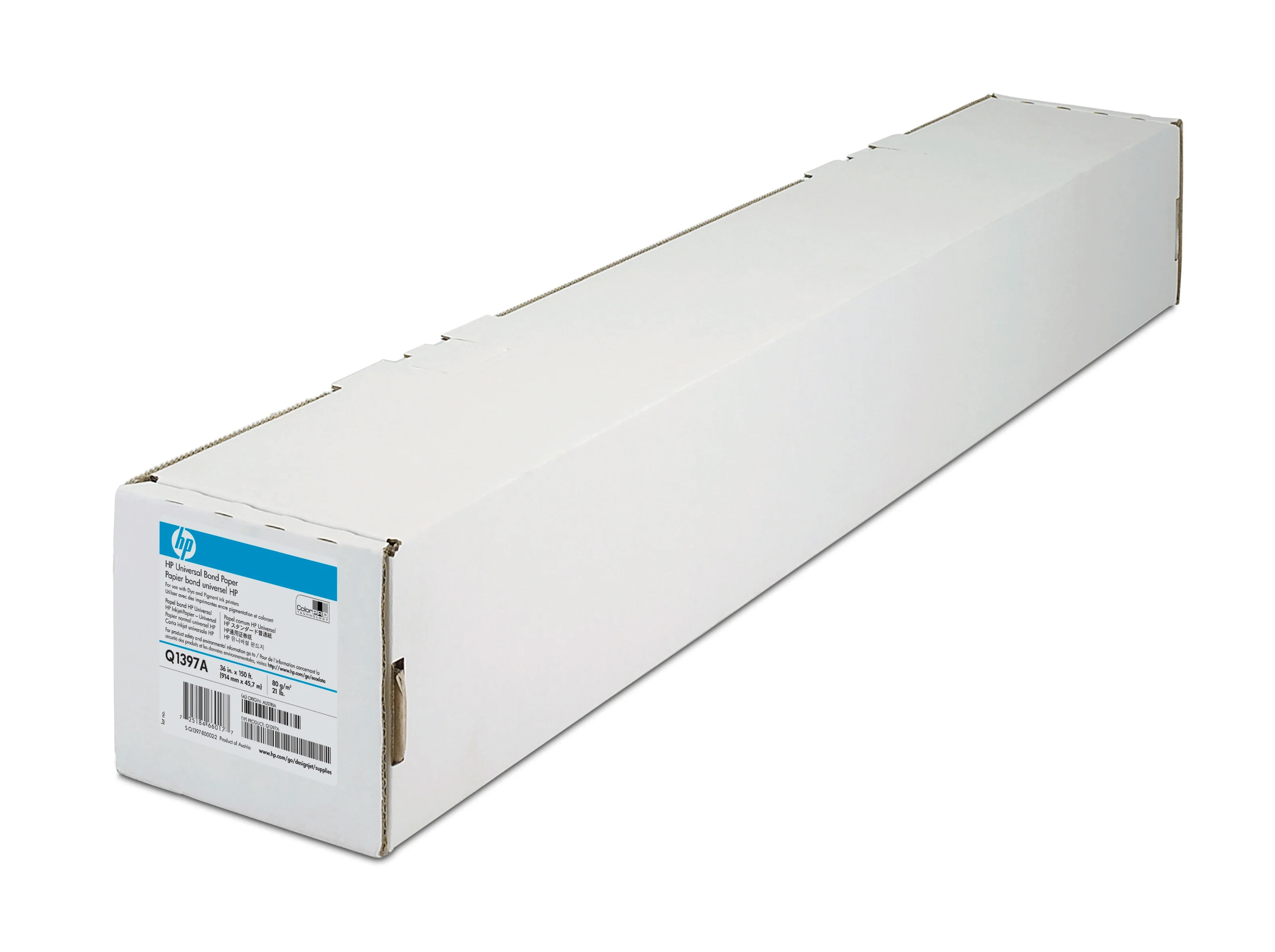 HP Universal Bond Paper 841 mm x 91.4 m Großformat Medium 91,4 m