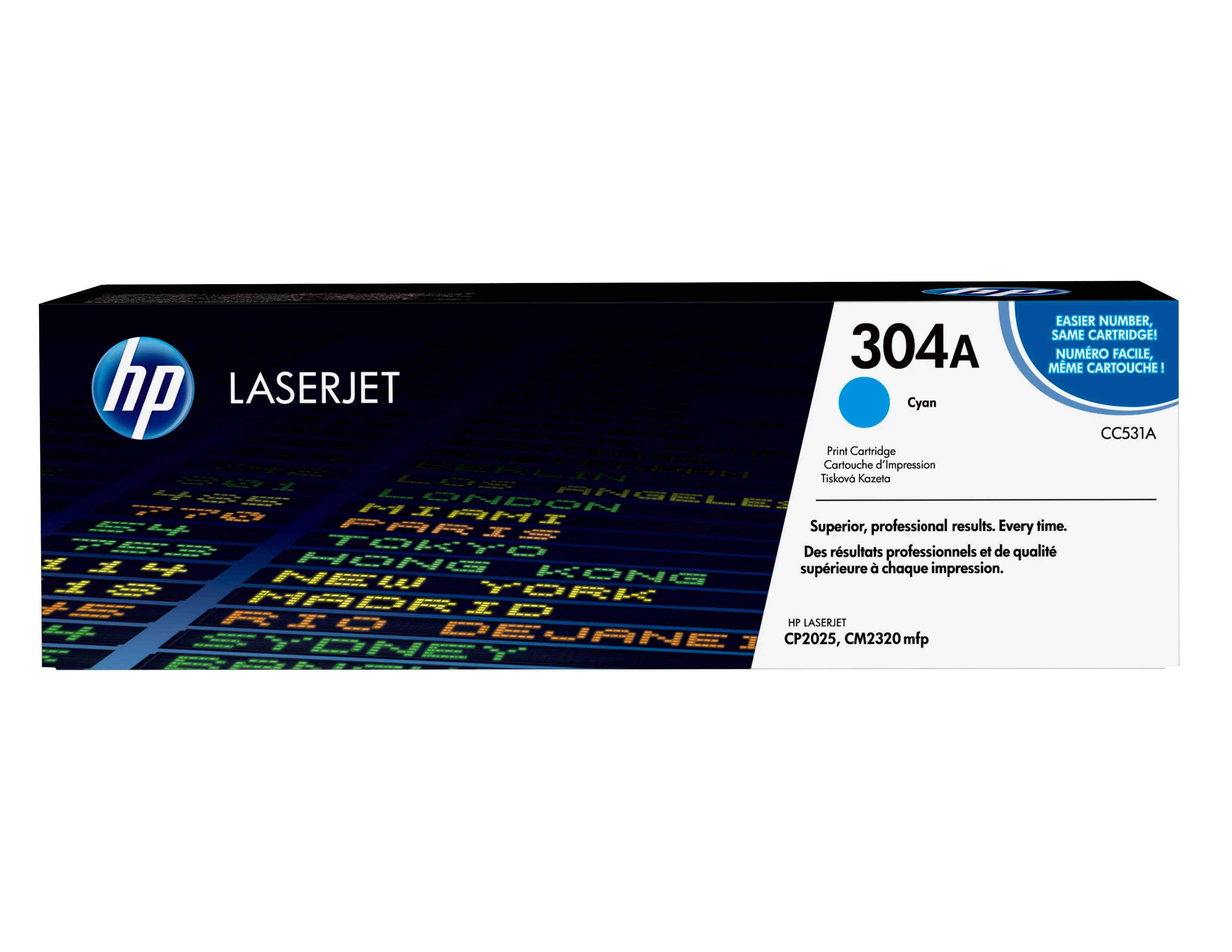 HP 304A Cyan Original LaserJet Tonerkartusche