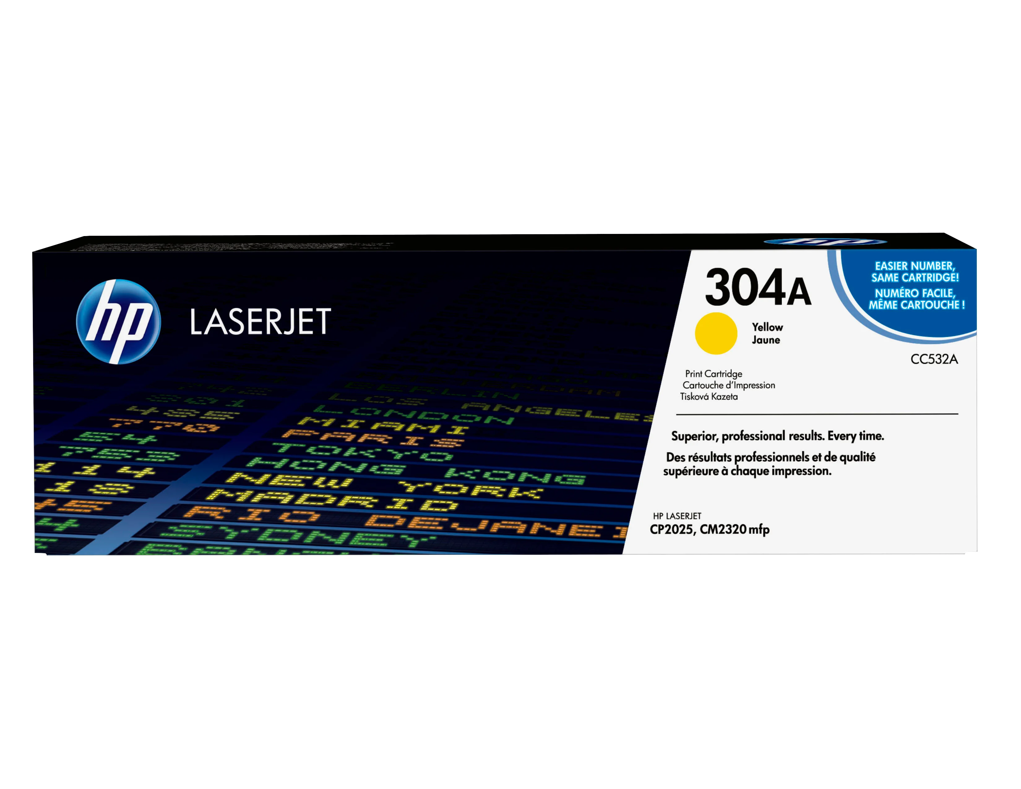 HP 304A Gelb Original LaserJet Tonerkartusche