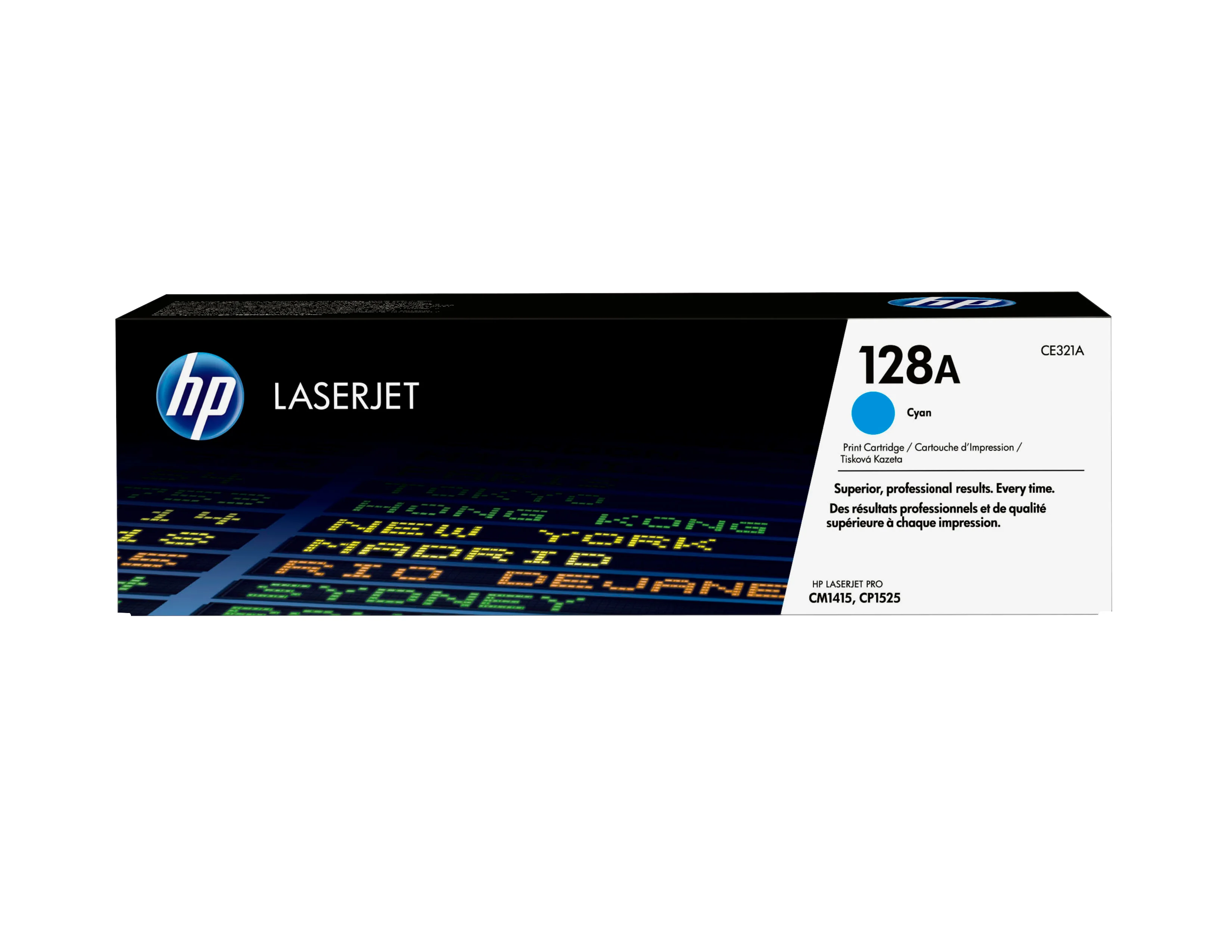 HP 128A Cyan Original LaserJet Tonerkartusche
