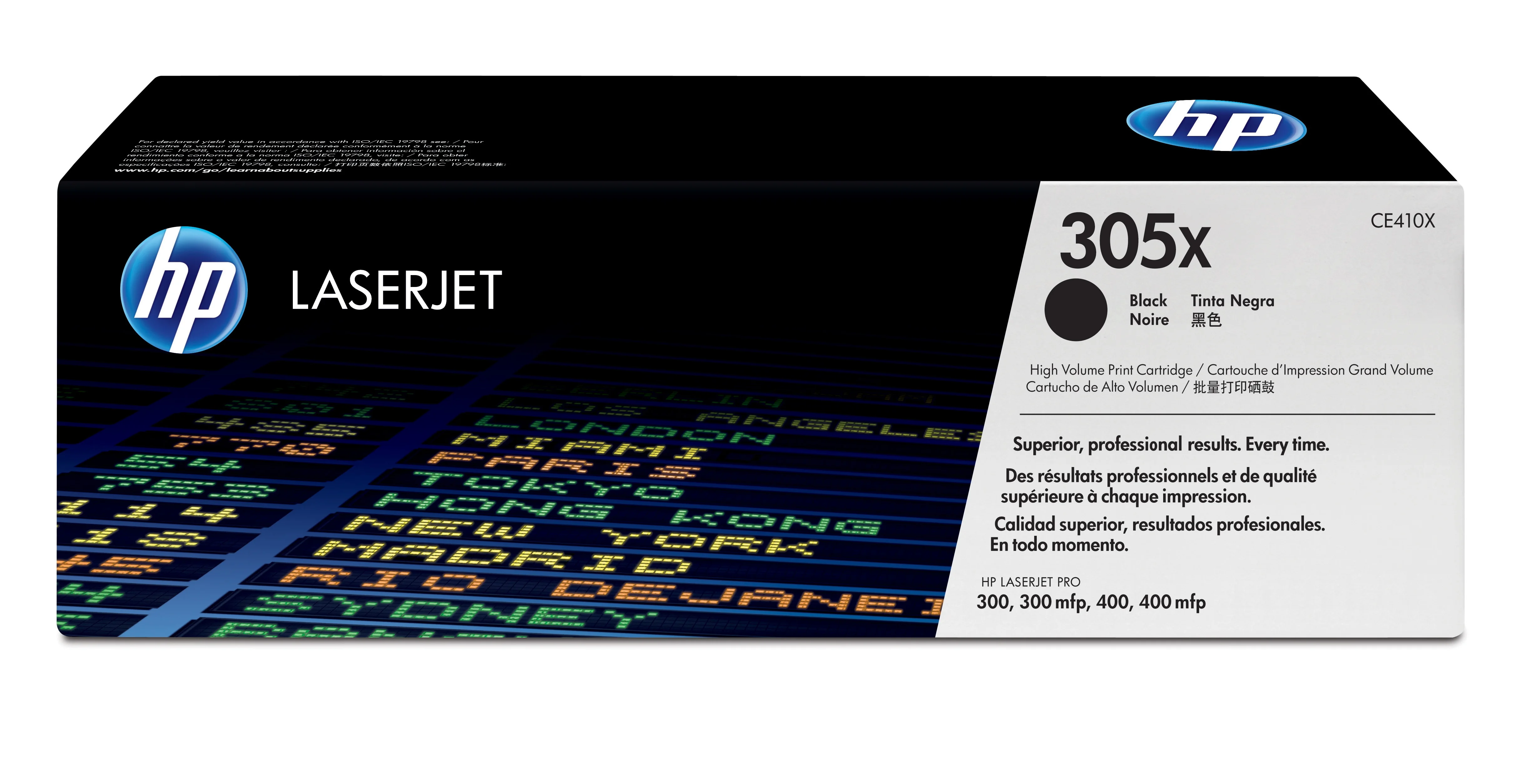 HP 305X Original LaserJet Tonerkartusche mit hoher Reichweite, Schwarz