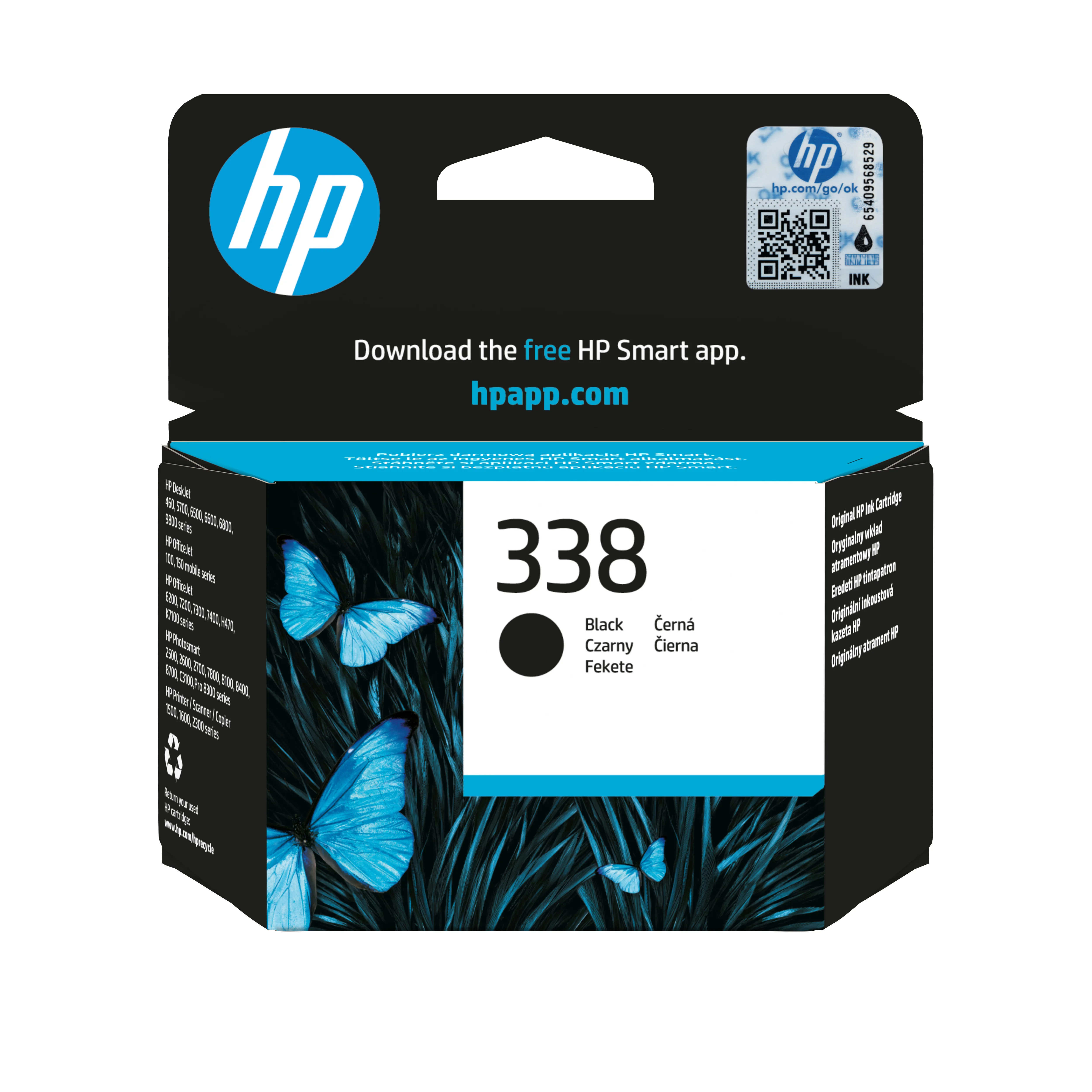 HP 338 Schwarz Original Tintenpatrone