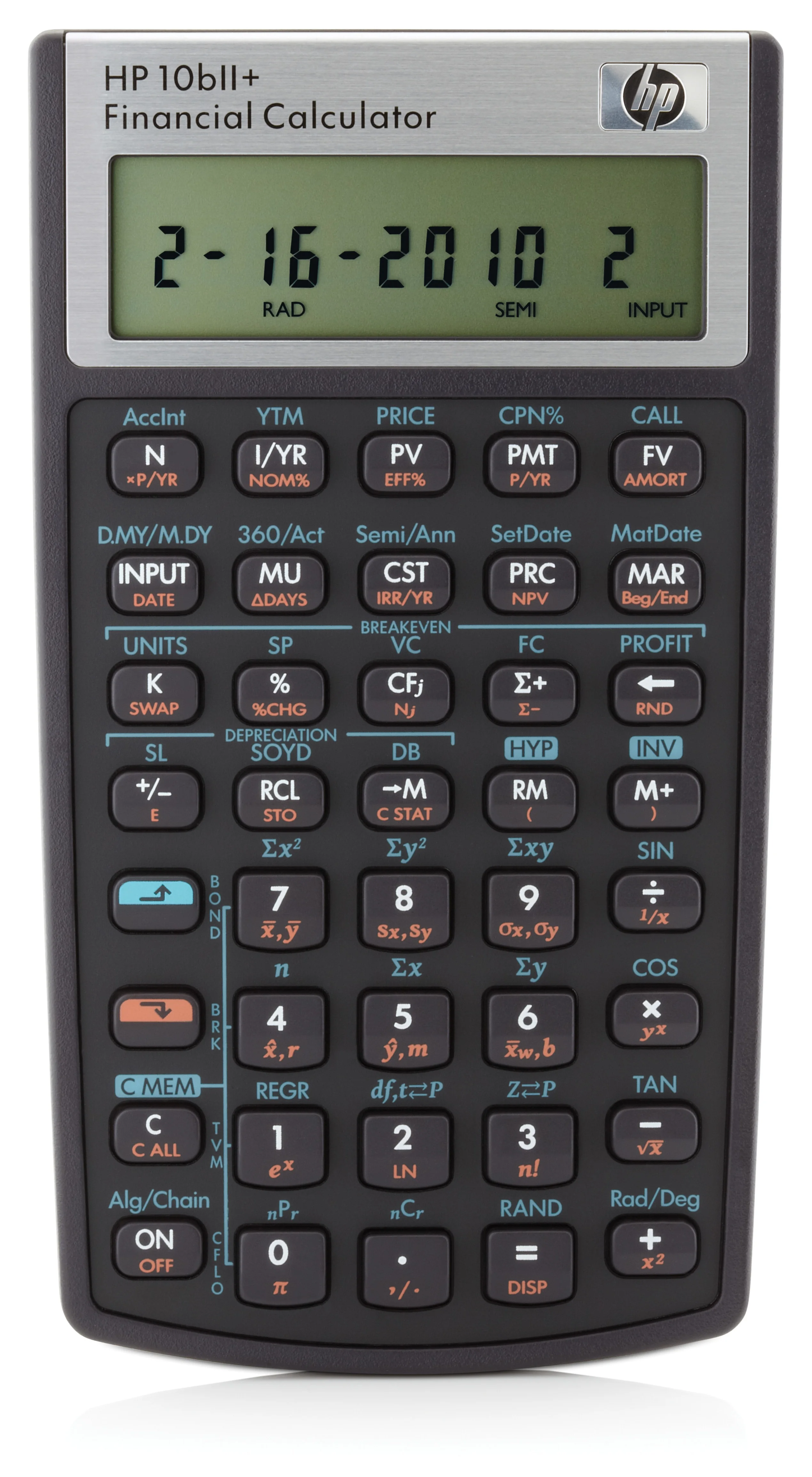 HP 10bII+