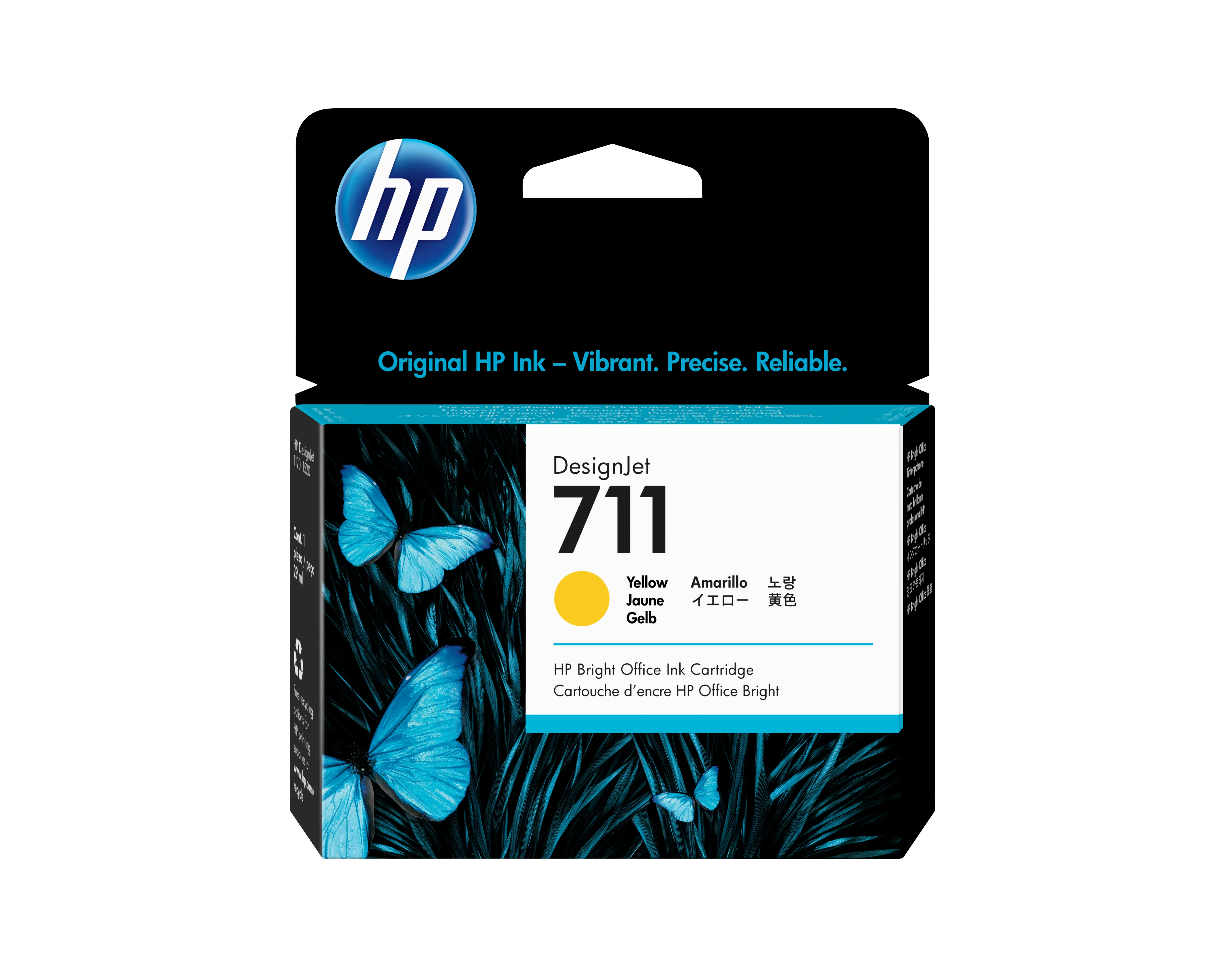 HP 711 Gelb DesignJet Tintenpatrone, 29 ml