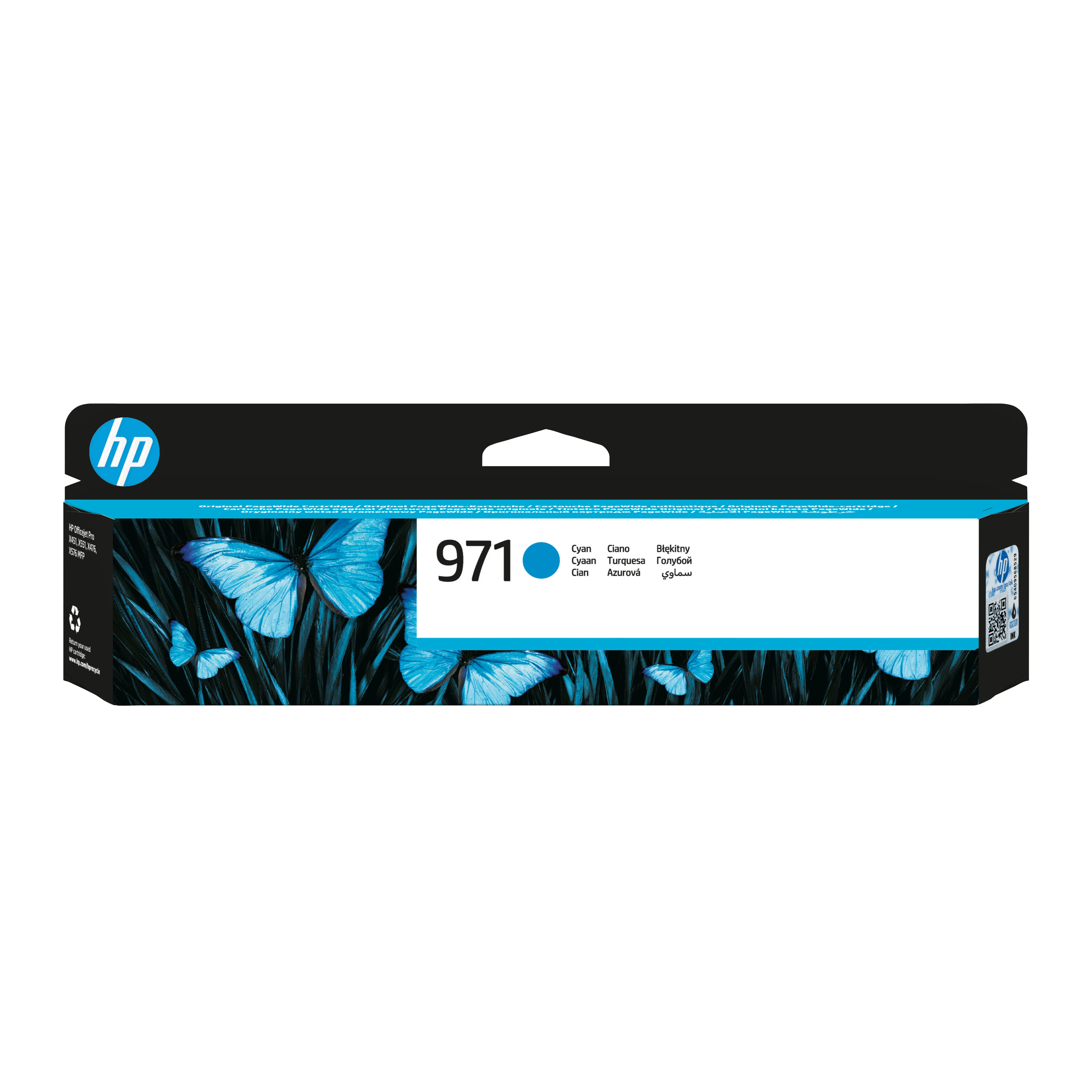 HP 971 Cyan Original Druckerpatrone