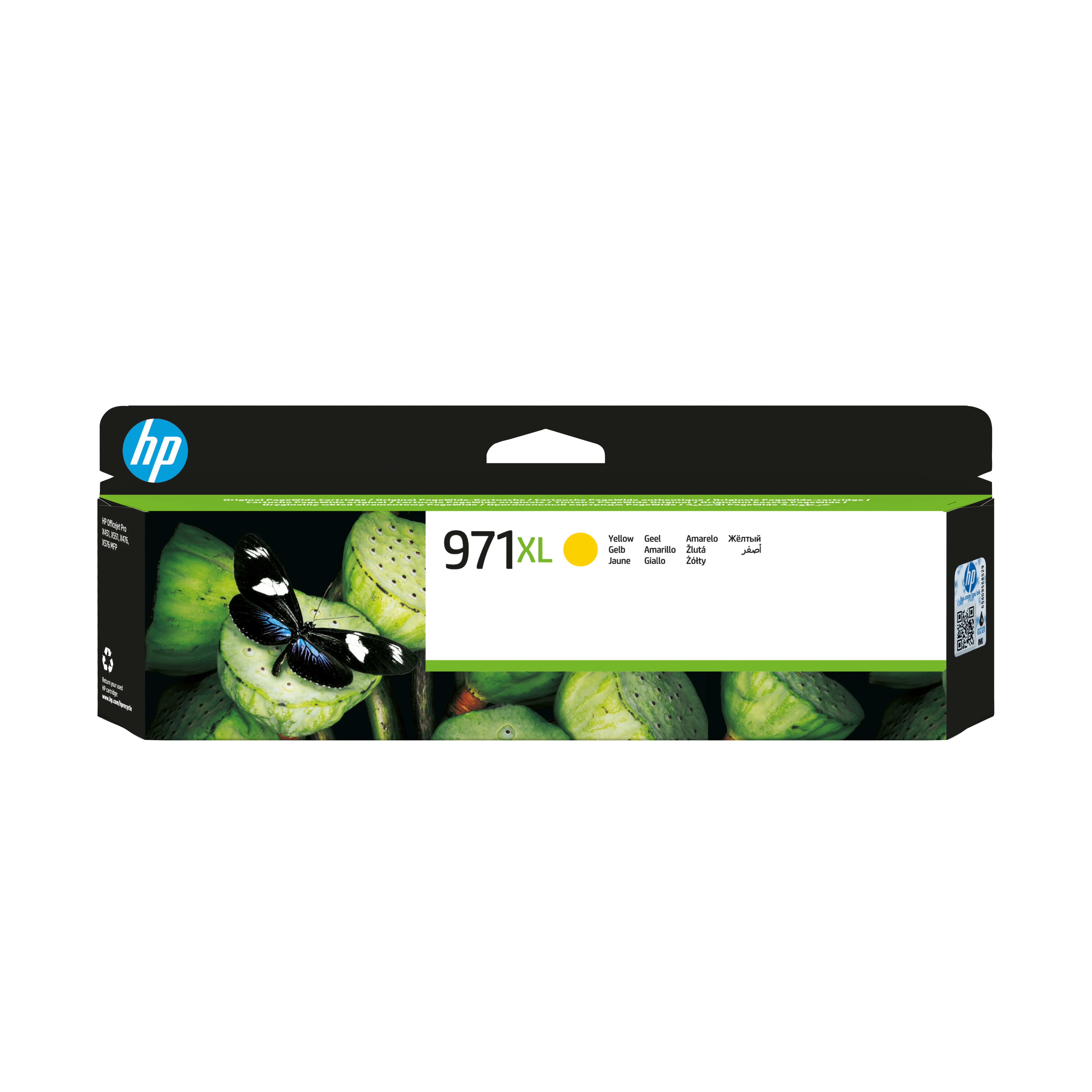 HP 971XL Gelb Original Tintenpatrone mit hoher Reichweite