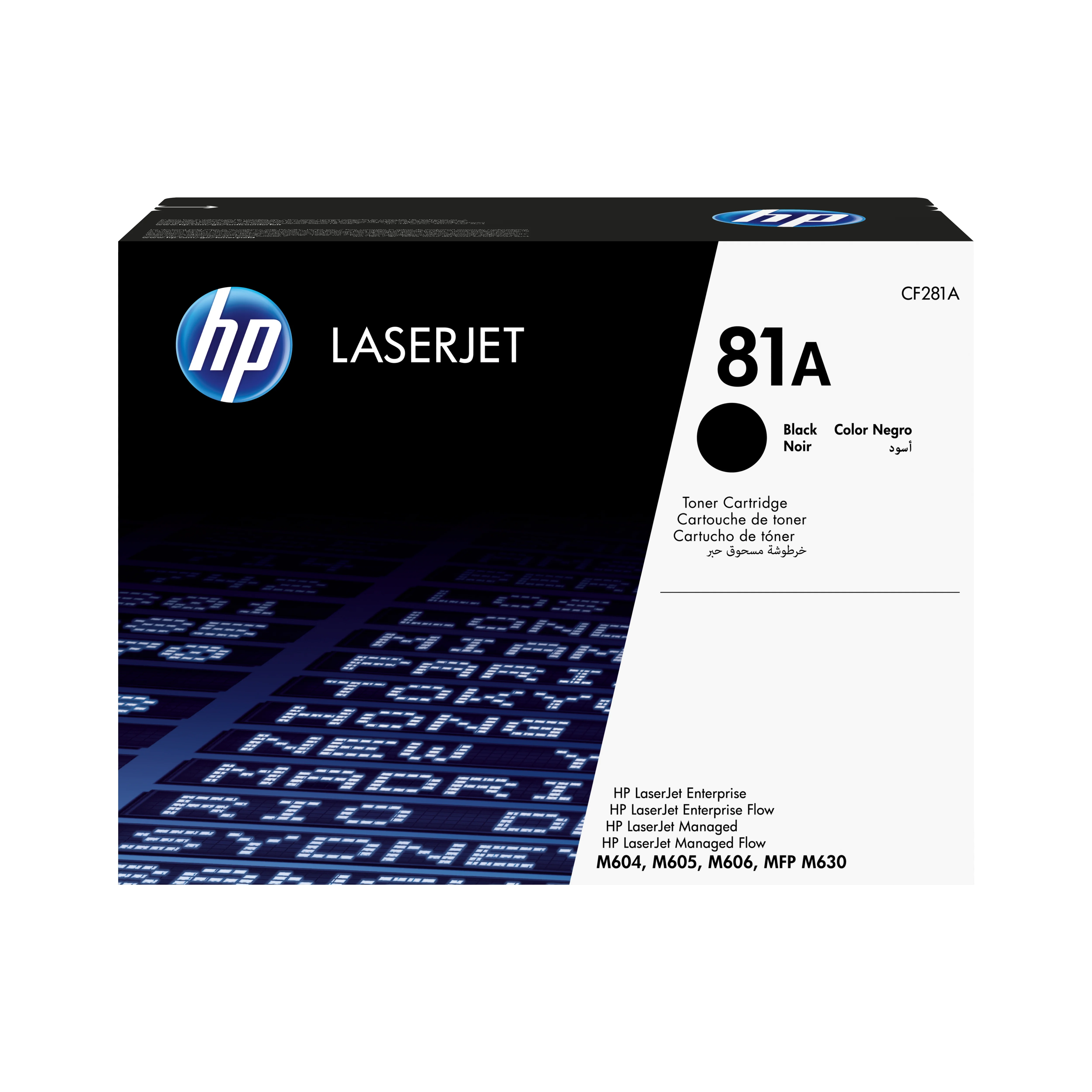 HP 81A Schwarz Original LaserJet Tonerkartusche