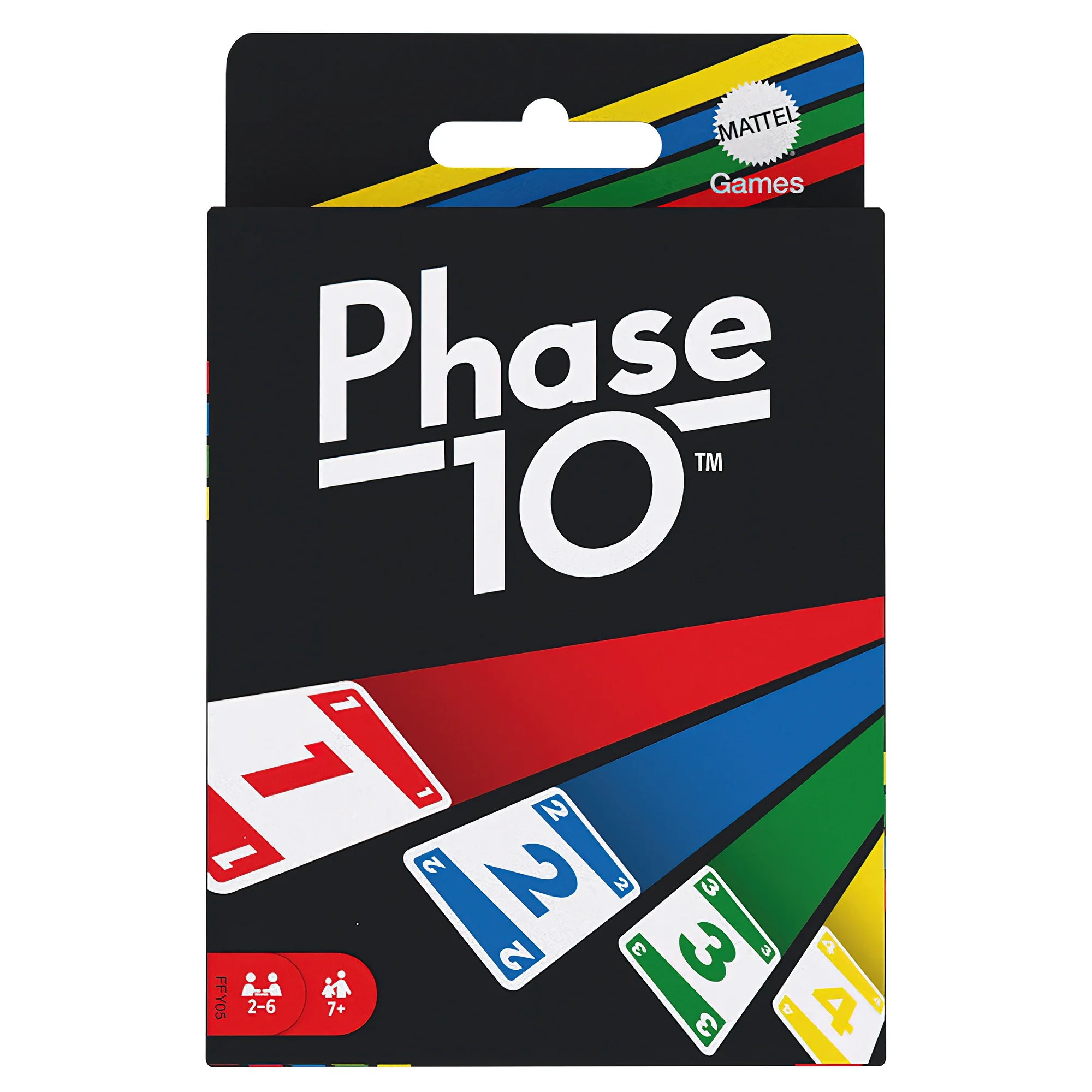 Mattel Games Phase 10, Kartenspiel, Gesellschaftsspiel, Familienspiel, Kinderspiel