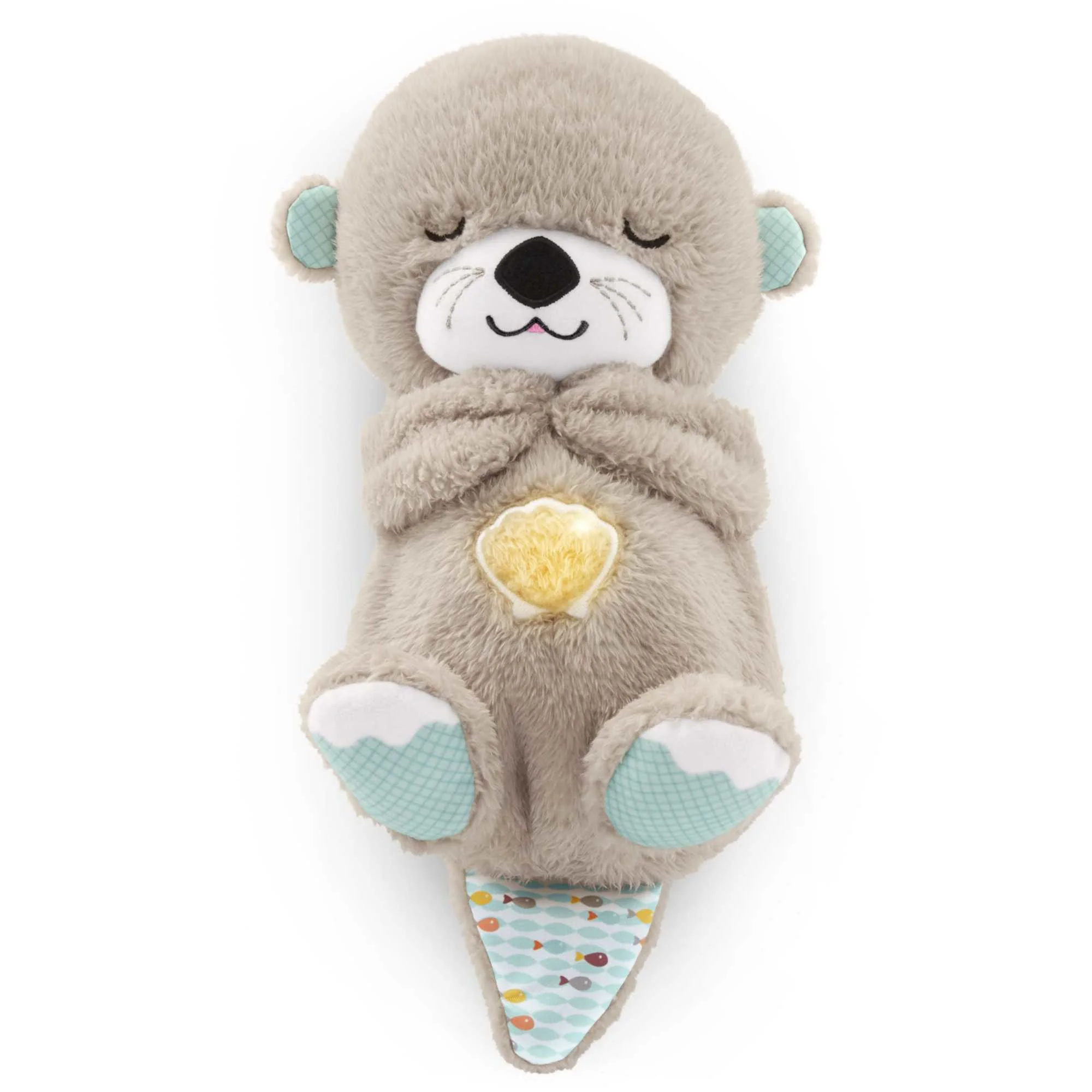 Fisher-Price Schlummer-Otter, Plüsch-Tier Baby, Spieluhr, Kuscheltier