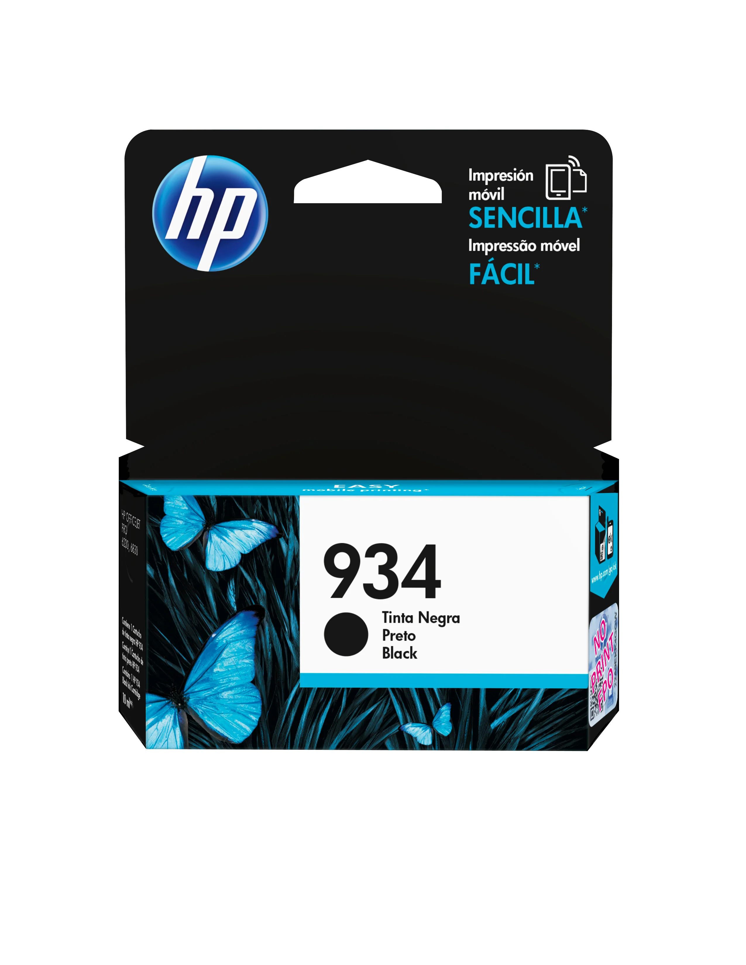 HP 934 Schwarz Original-Druckerpatrone