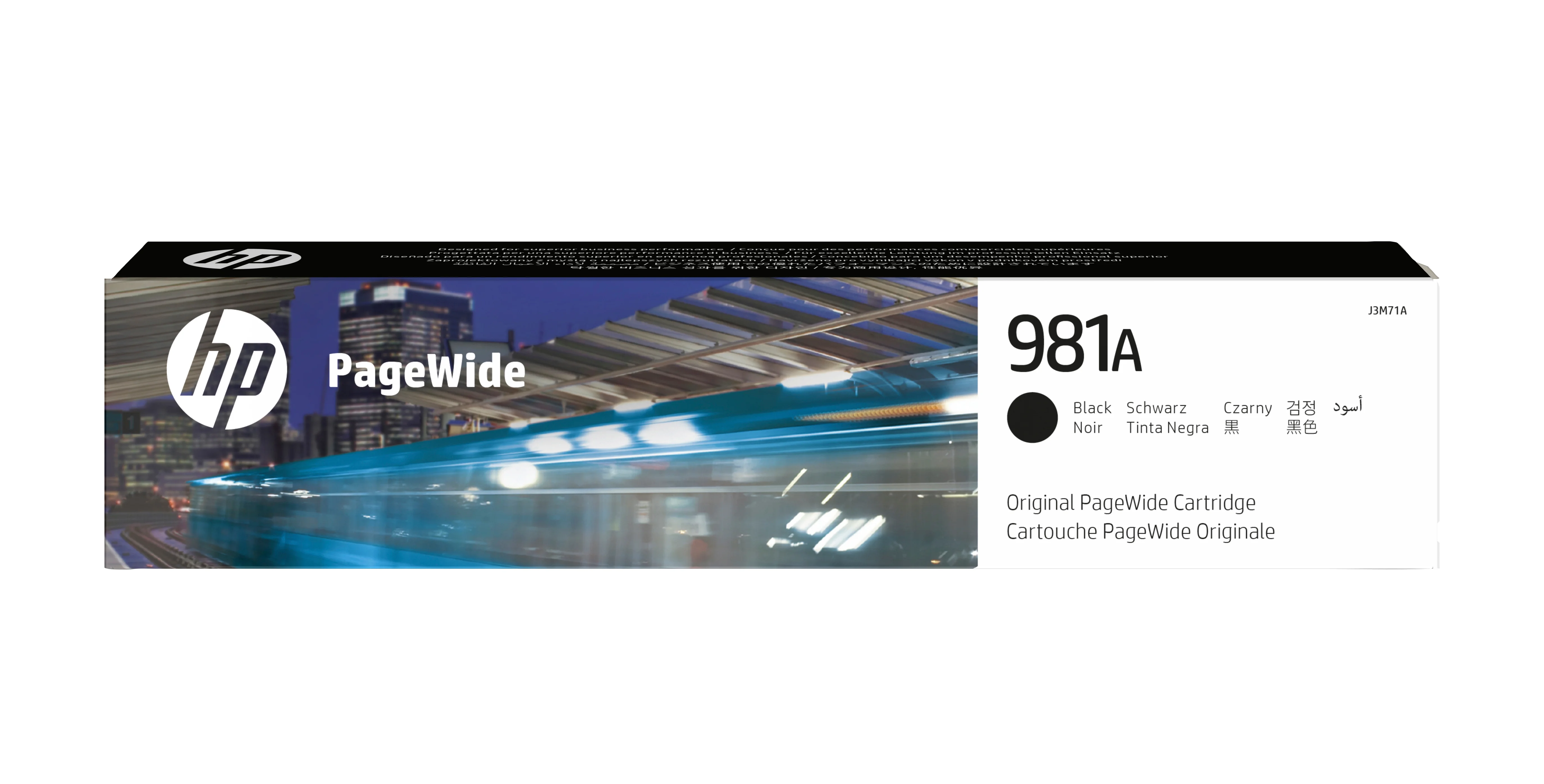 HP 981A Schwarz Original PageWide Druckerpatrone