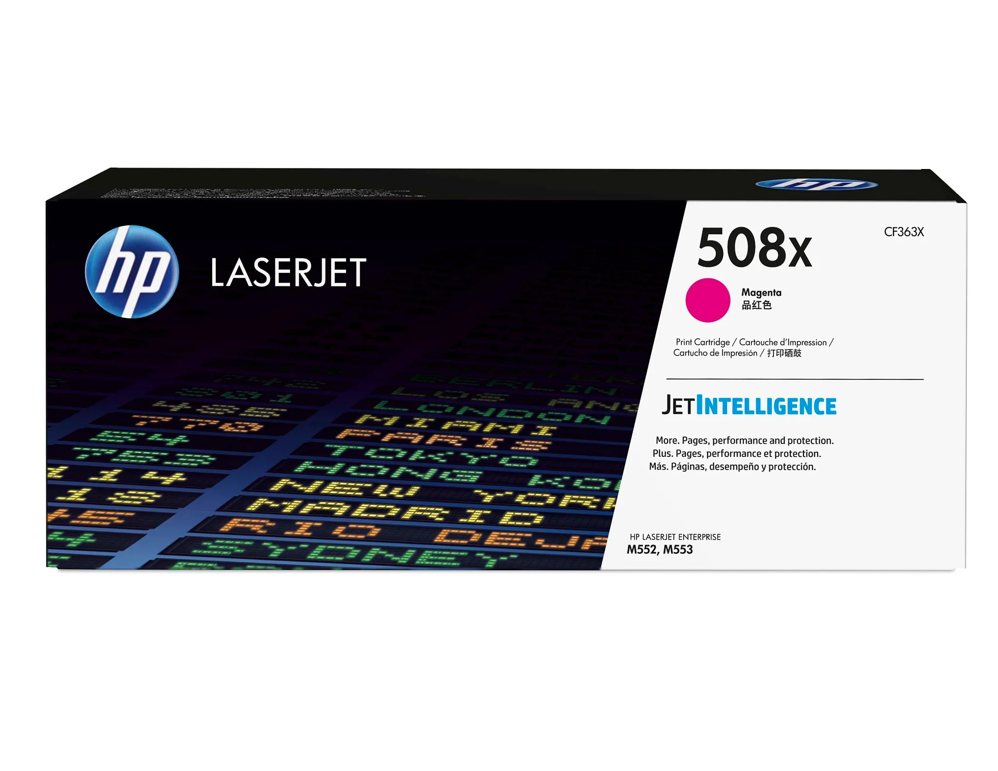 HP 508X Magenta Original LaserJet Tonerkartusche mit hoher Reichweite
