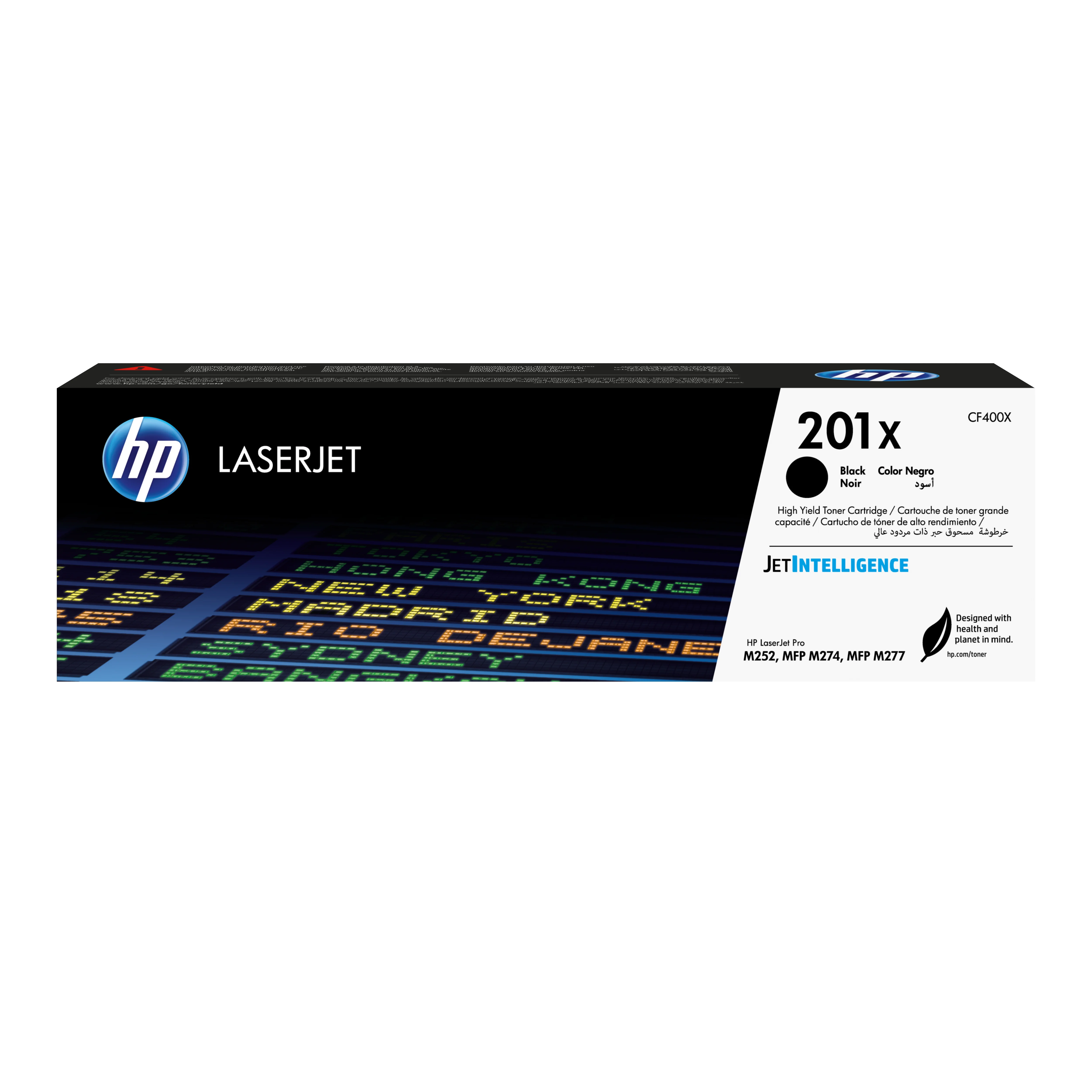 HP 201X Schwarz Original LaserJet Tonerkartusche mit hoher Reichweite