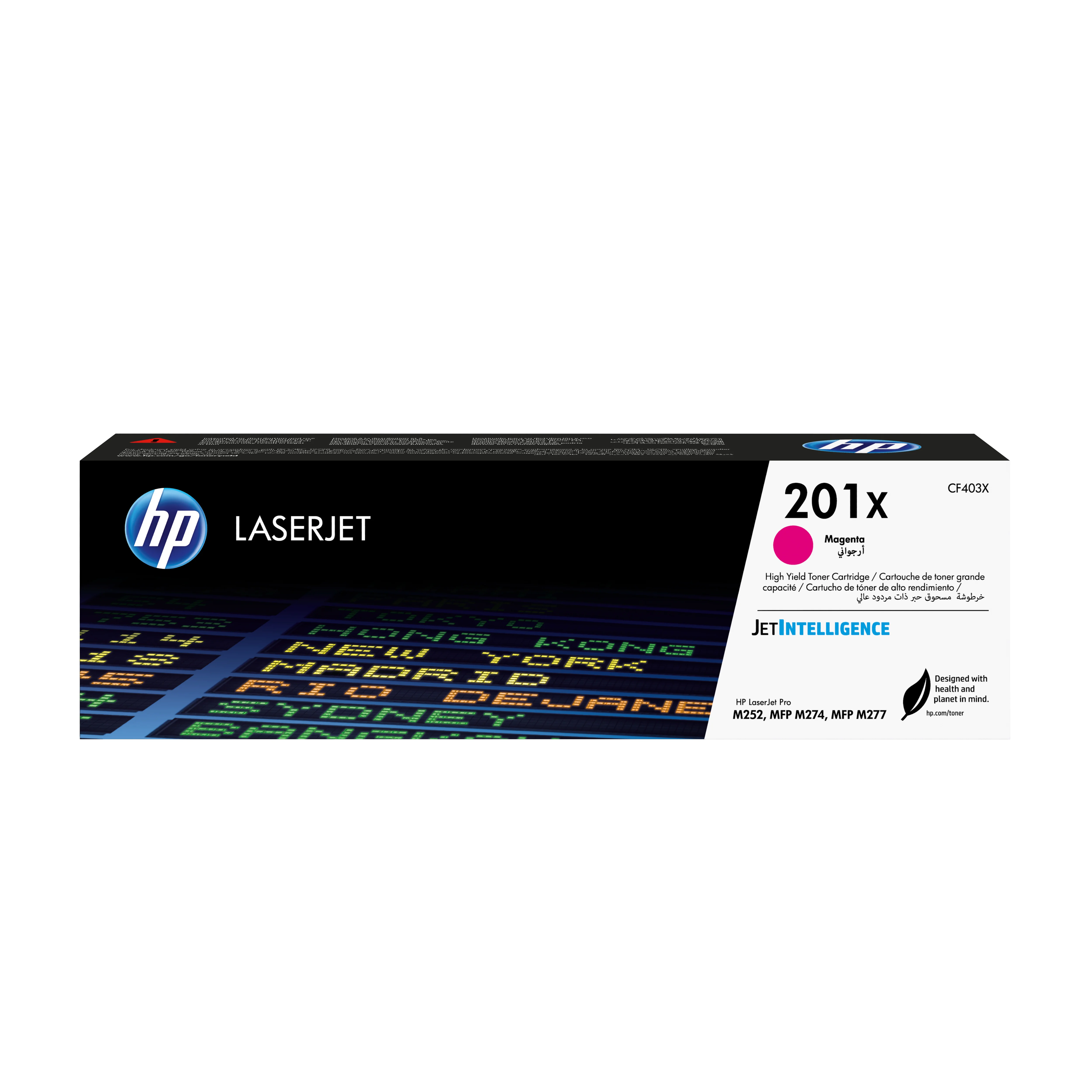 HP 201X Magenta Original LaserJet Tonerkartusche mit hoher Reichweite