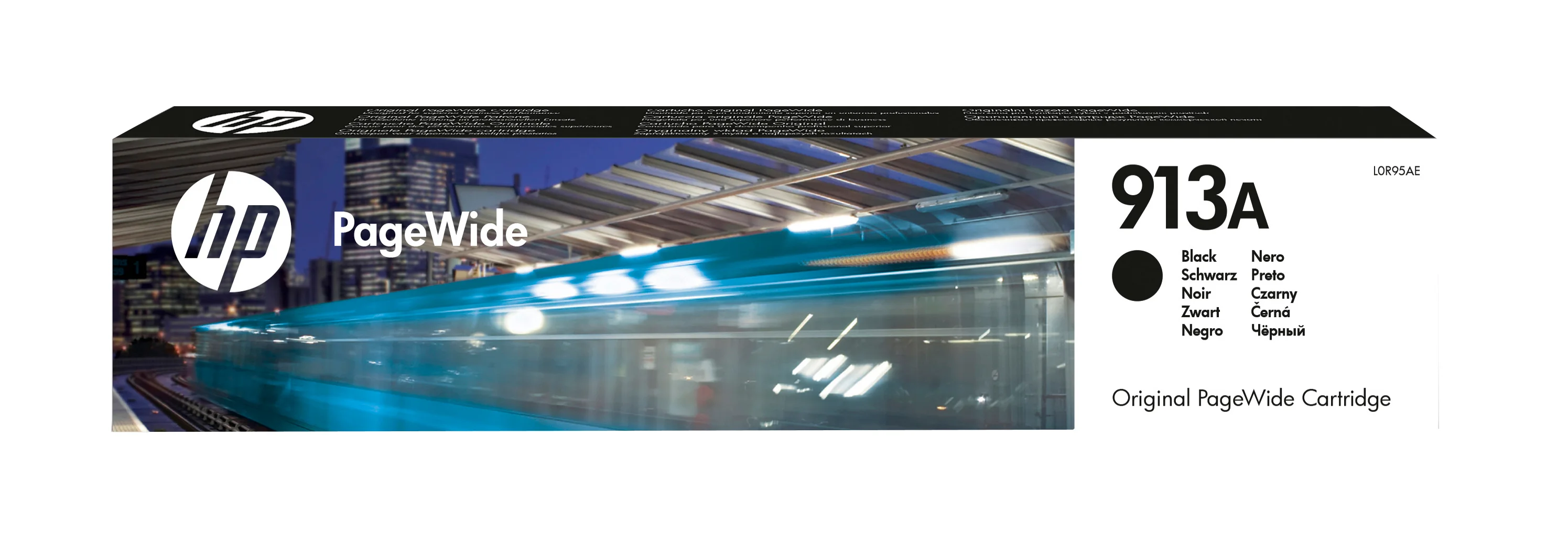 HP 913A Schwarz Original PageWide Tintenpatrone