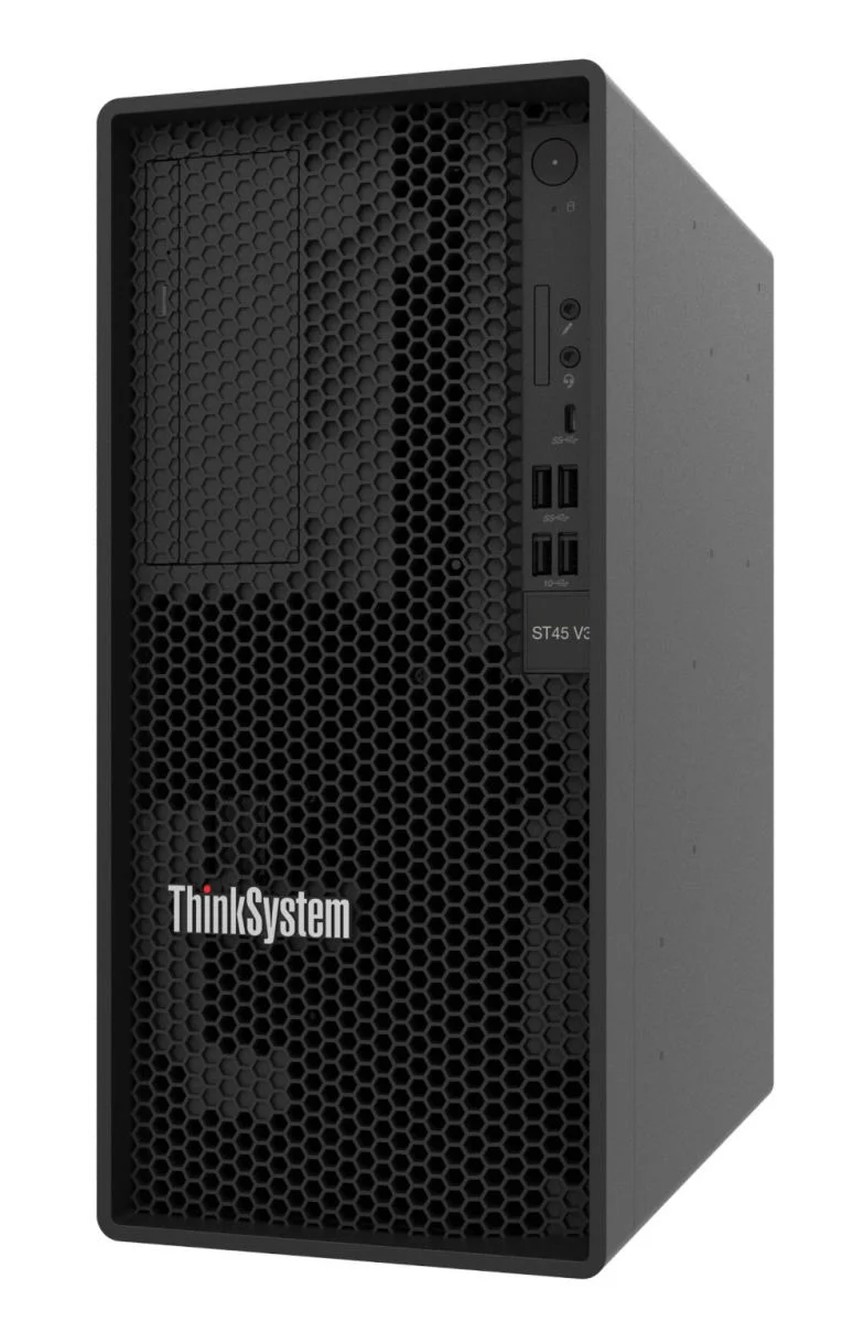 Lenovo ThinkSystem ST45 V3 Server 1,92 TB Tower AMD EPYC 4344P 3,8 GHz 32 GB DDR5-SDRAM 500 W