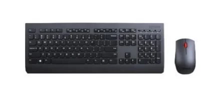 Lenovo 4X30H56809 Tastatur Maus enthalten Büro RF Wireless QWERTZ Deutsch Schwarz
