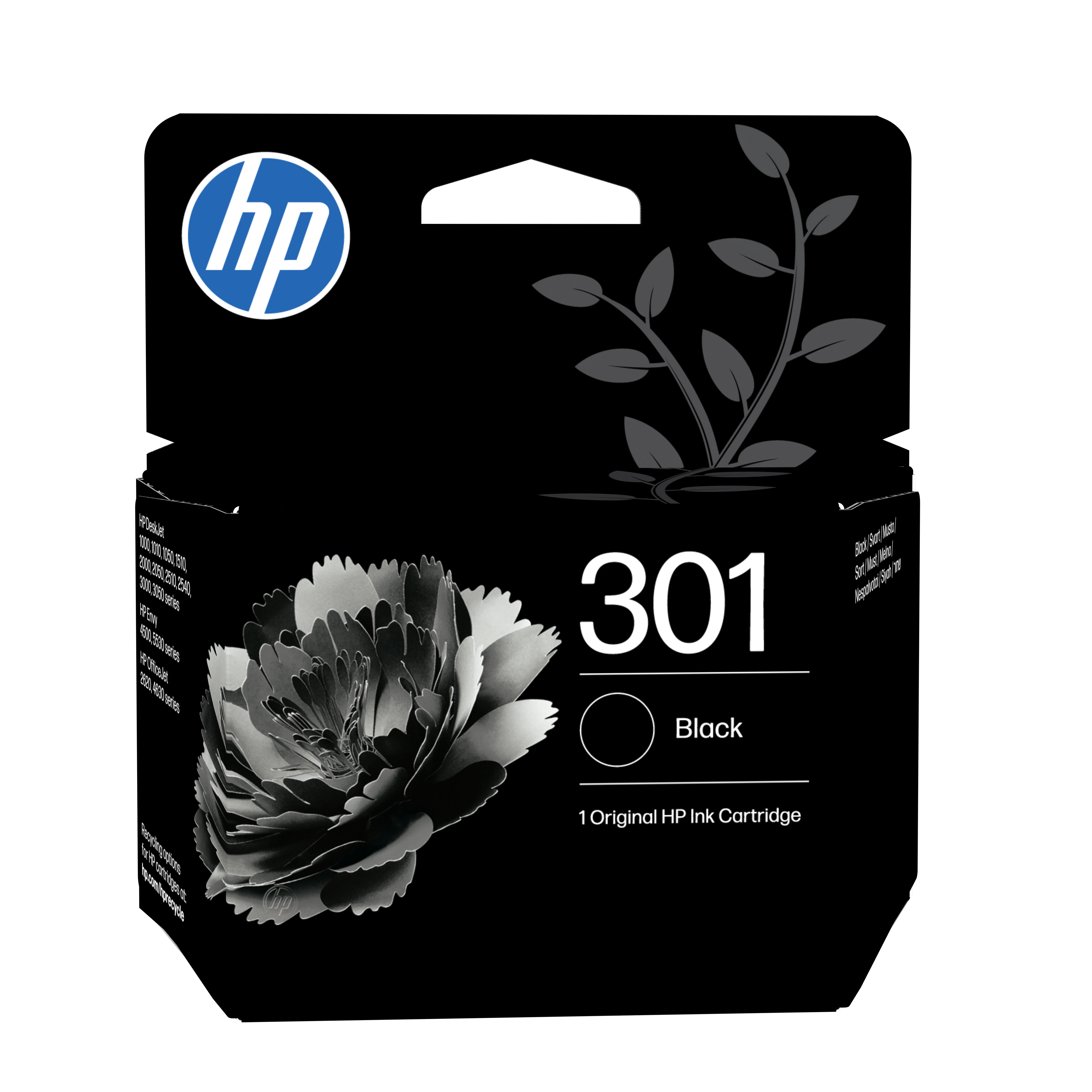 HP 301 2er-Pack Schwarz/Cyan/Magenta/Gelb Original Druckerpatronen