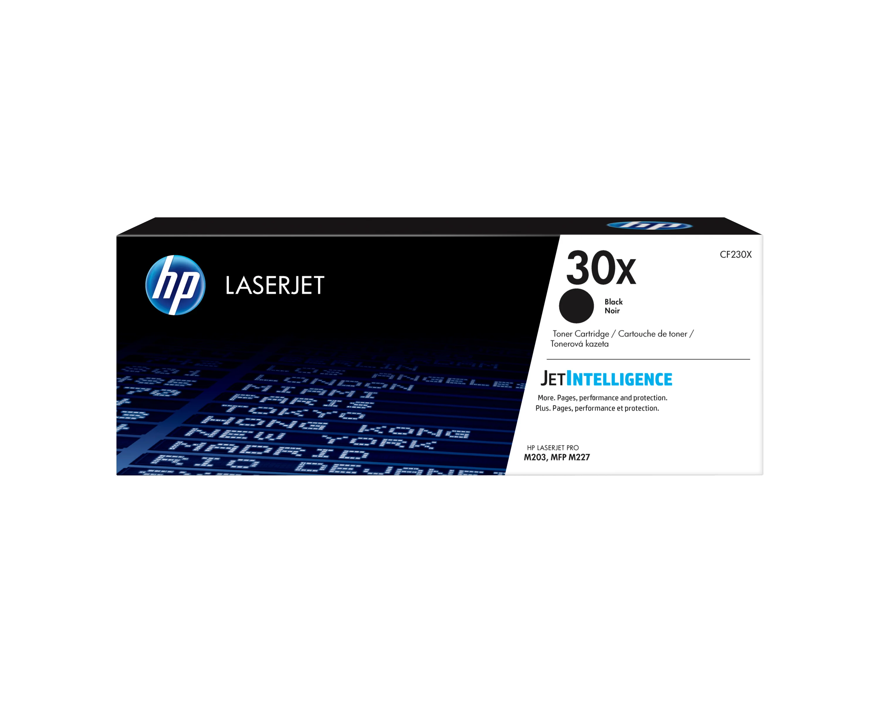 HP 30X Schwarz Original LaserJet Tonerkartusche mit hoher Reichweite