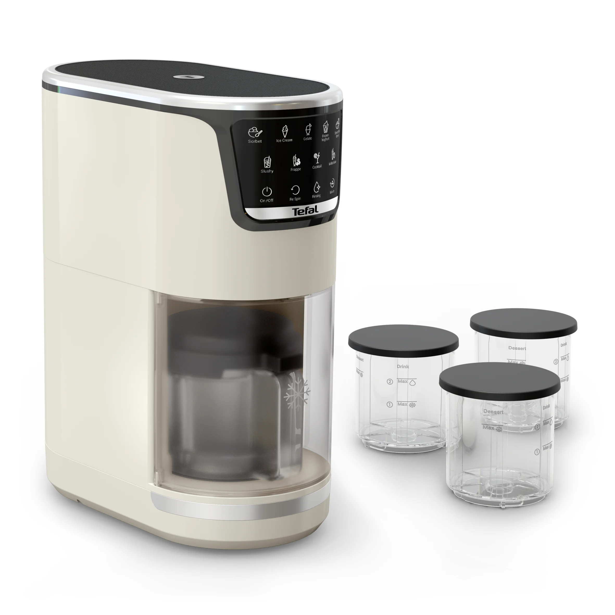 Tefal Dolci IG602AE0 Eismaschine Traditionelle Eismaschine 1,4 l Weiß