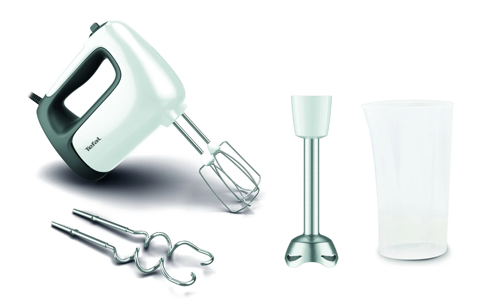 Tefal Prep'Mix HT4621 Handmixer 500 W Weiß