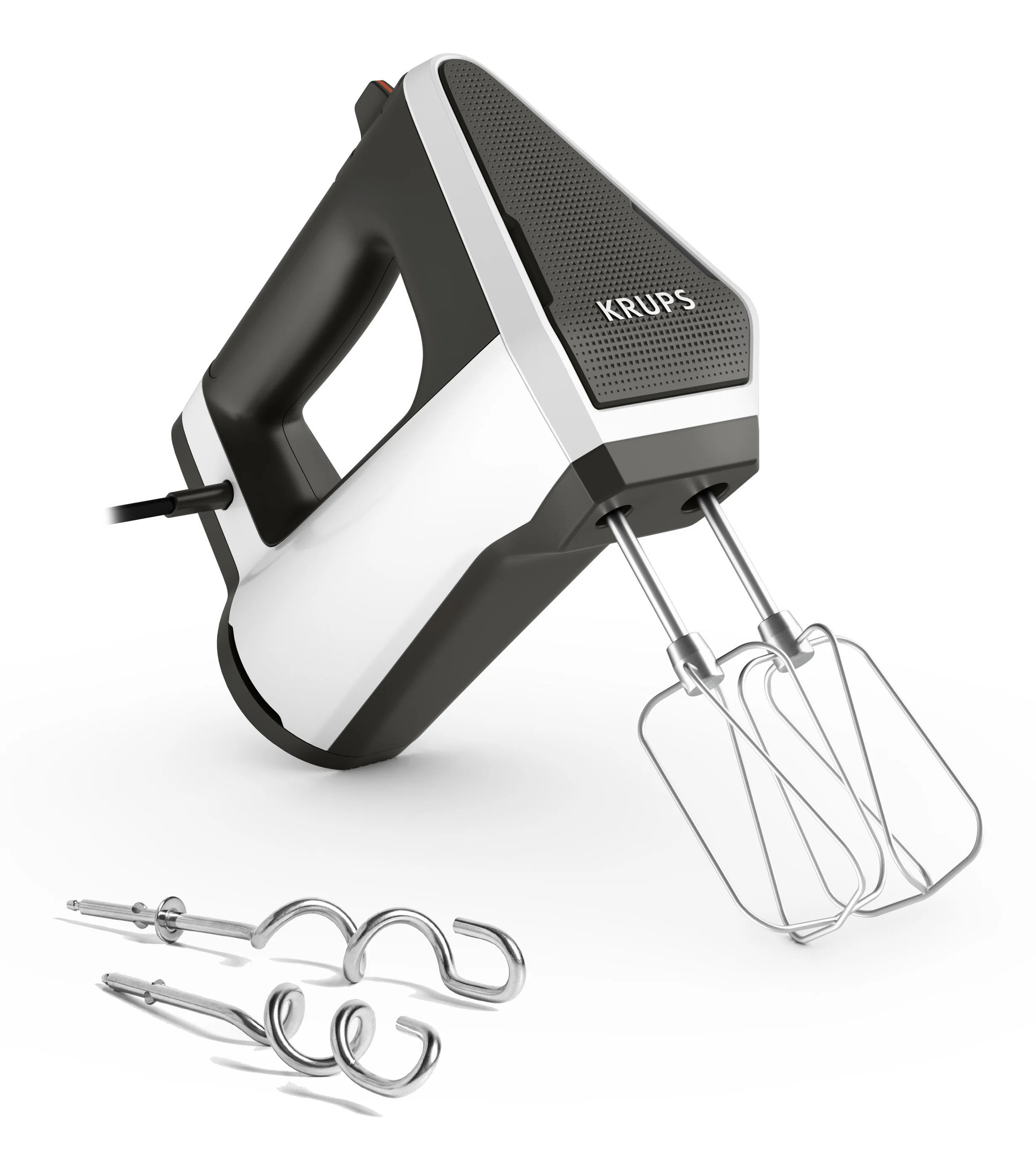 Krups 3MIX 6000 Handmixer 600 W Grau, Weiß