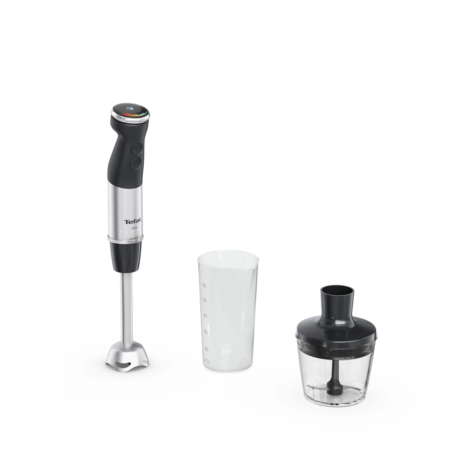 Tefal Quickchef+ HB672830 Mixer Pürierstab 1000 W Schwarz, Edelstahl
