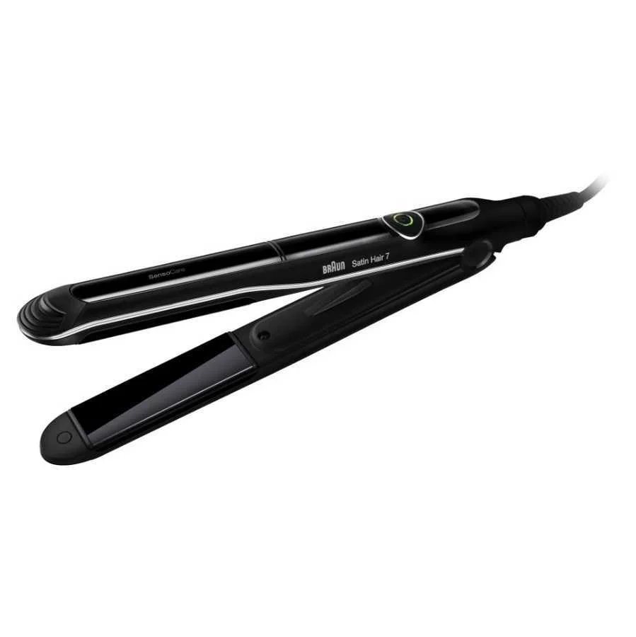 Braun Satin Hair 7 SensoCare ST780 Glätteisen Warm Schwarz 2 m