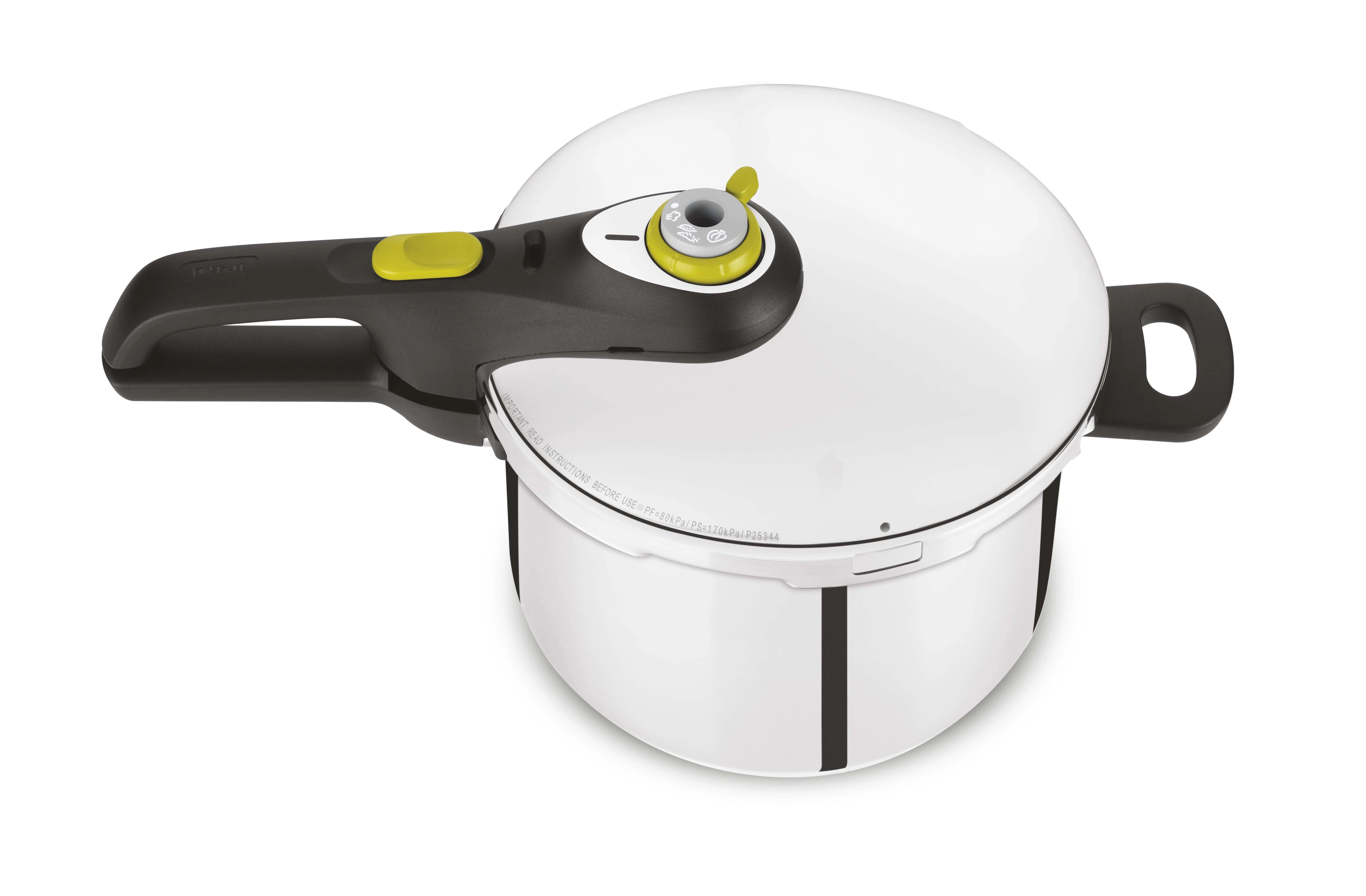 Tefal Secure Neo 6L, Schnellkochtopf, für 4–6 Personen, schnelle Ergebnisse, 2 Kochprogramme, P25307