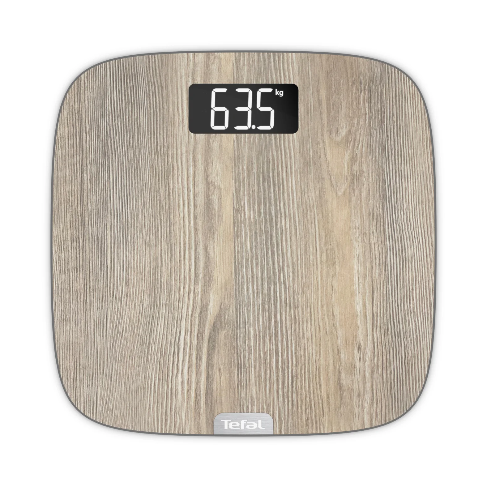 Tefal Origin PP1600 Oval Holz Elektronische Personenwaage
