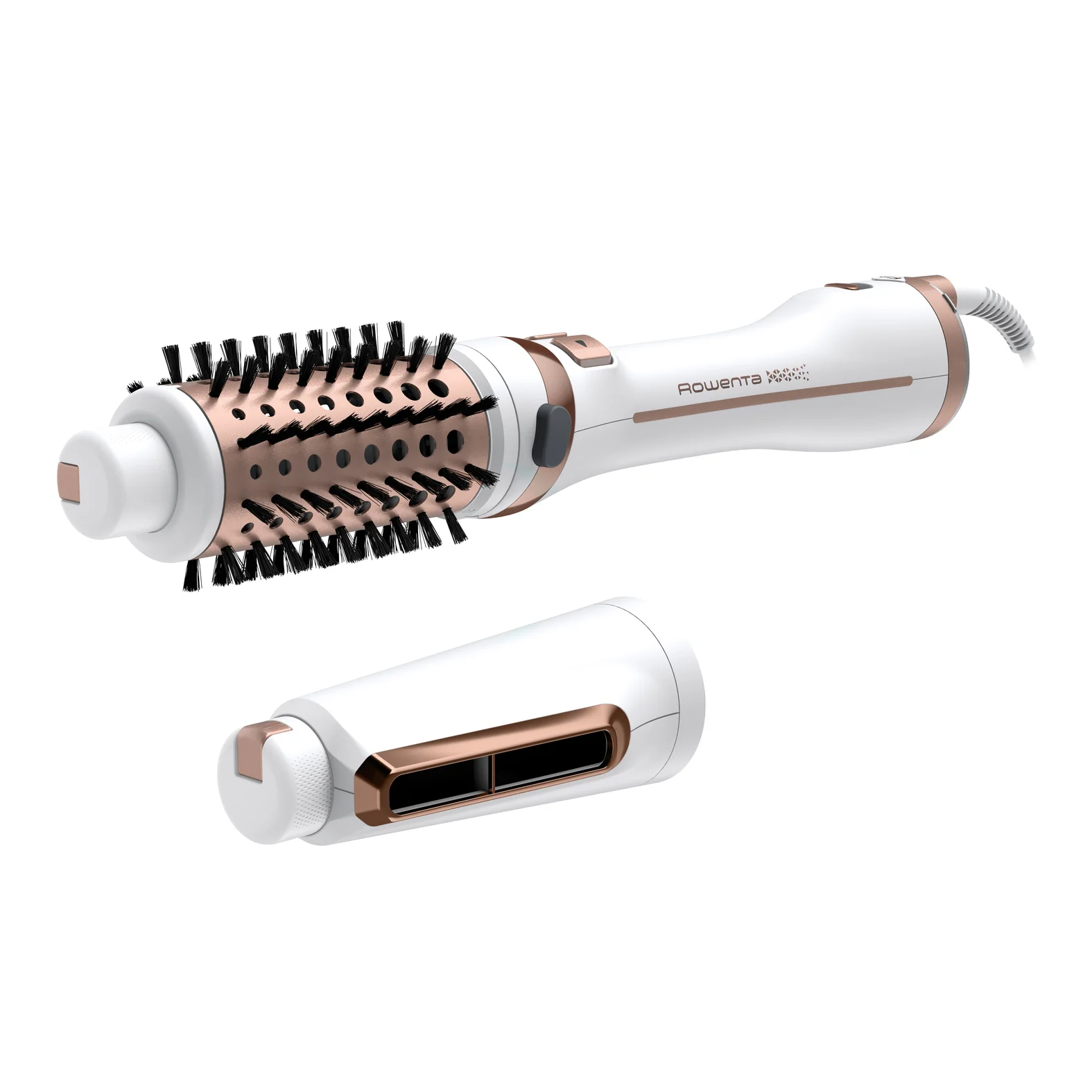 Rowenta Brush Activ Ultimate Care CF9720 Heißluftbürste Warm Kupfer, Weiß 2 m
