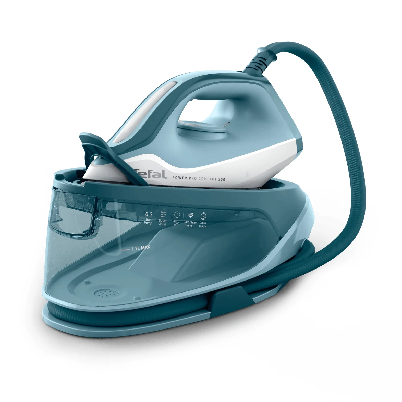 Tefal SV6212 2400 W 1,7 l Keramik-Expressgleiter Türkis