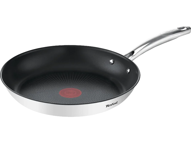 TEFAL G73204 Duetto+ Bratpfanne (Edelstahl, Beschichtung: Titanium, 24 cm)