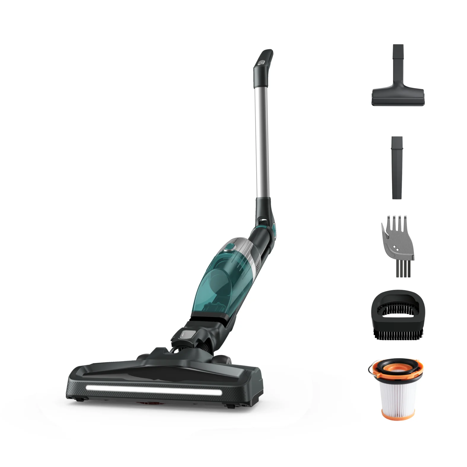 Rowenta X-Trem Compact RH1239 Stabstaubsauger Akku Trocken Beutellos 0,4 l Blau