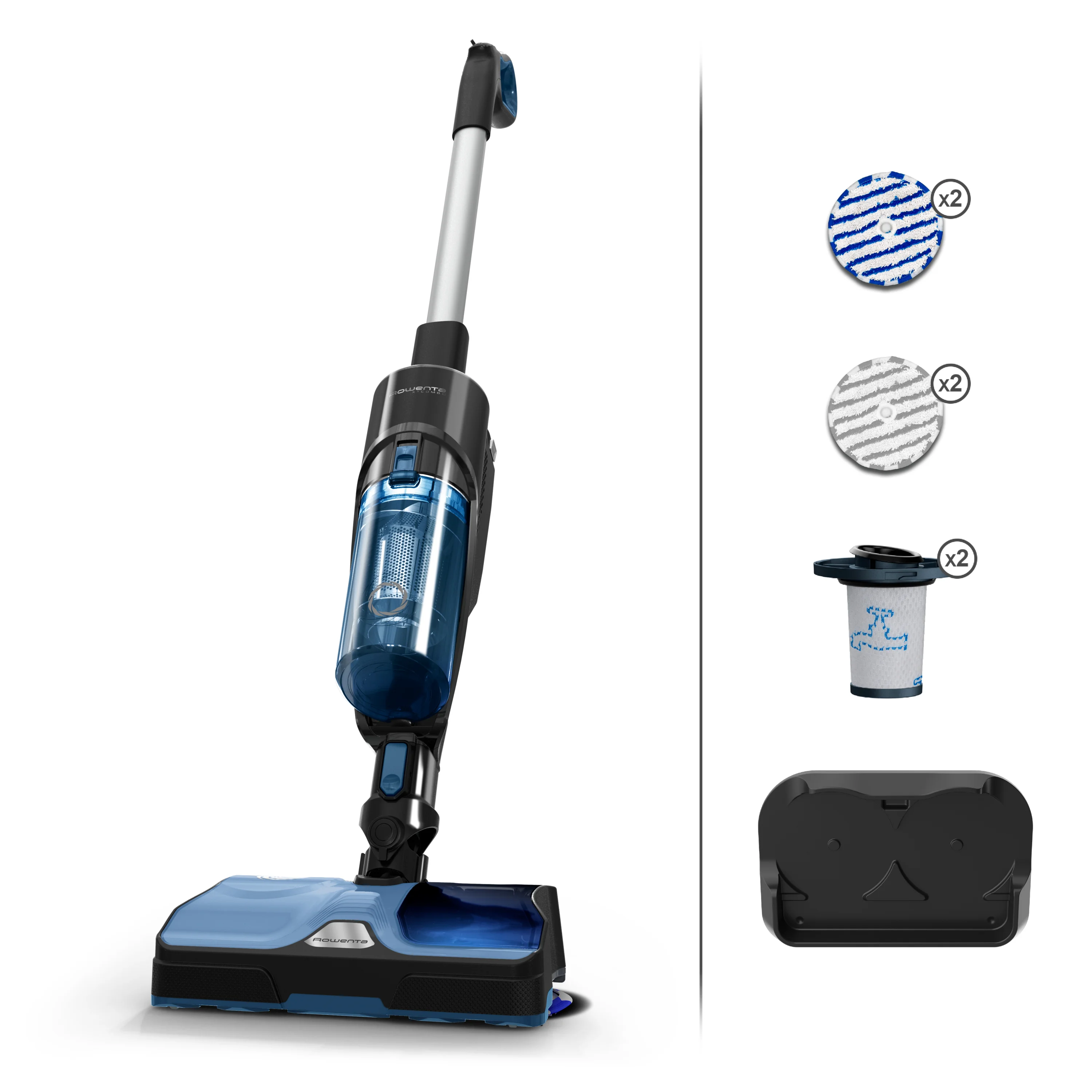 Rowenta X Combo 2in1 X-Combo 2in1 Staubsauger mit Wischfunktion GZ3038