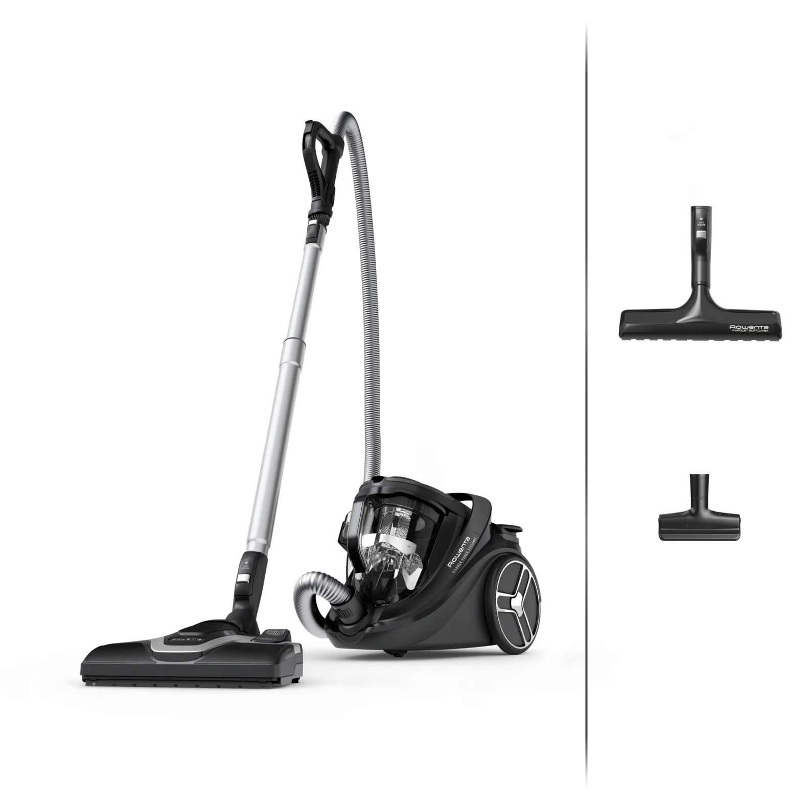 Rowenta Silence Force Cyclonic Parkett Staubsauger ohne Beutel RO7935