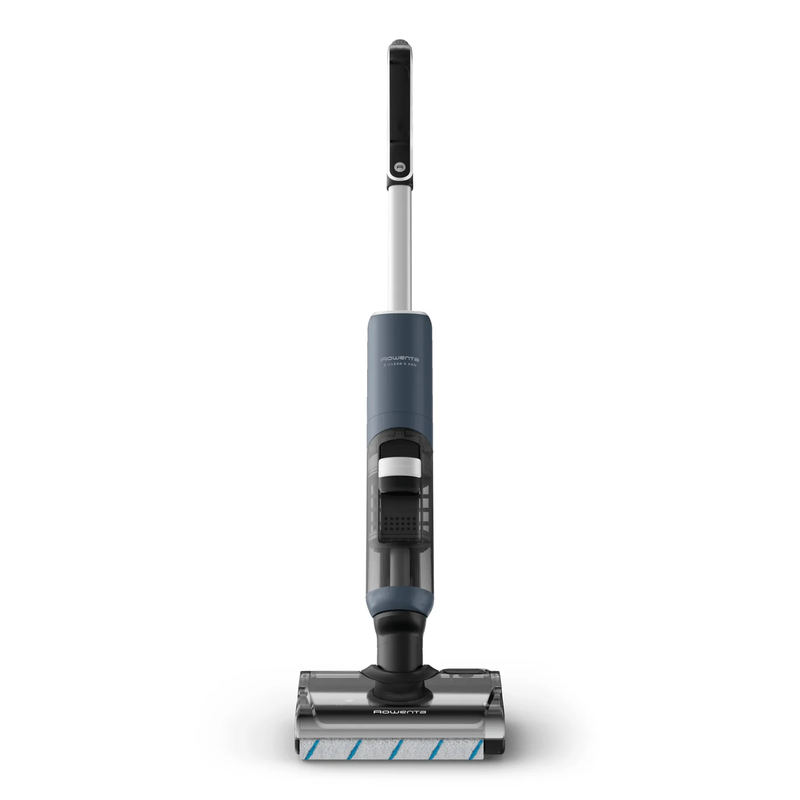 Rowenta X-Clean 5 Pro GZ5436E0 Stabstaubsauger/Elektrischer Besen 2-in-1-Stabstaubsauger Akku Trocken&Nass Beutellos 0,5 l Blau, Schwarz