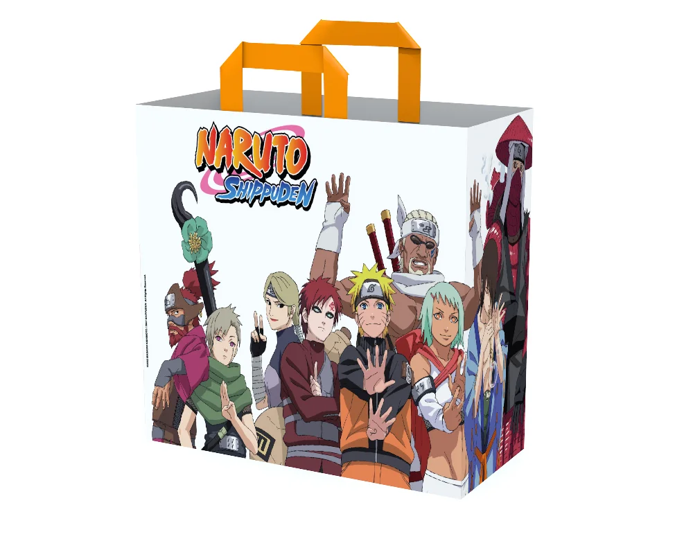 Konix Naruto KX SAC CABAS Weiß Stoffbeutel