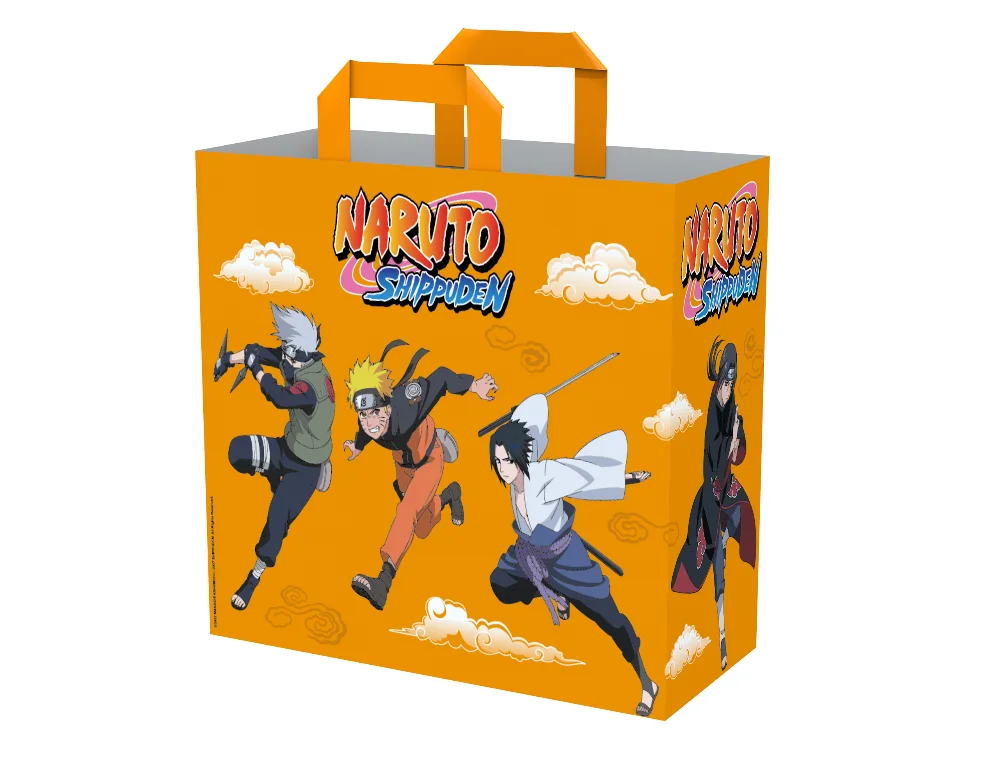 Konix Naruto KX SAC CABAS ORANGE Stoffbeutel
