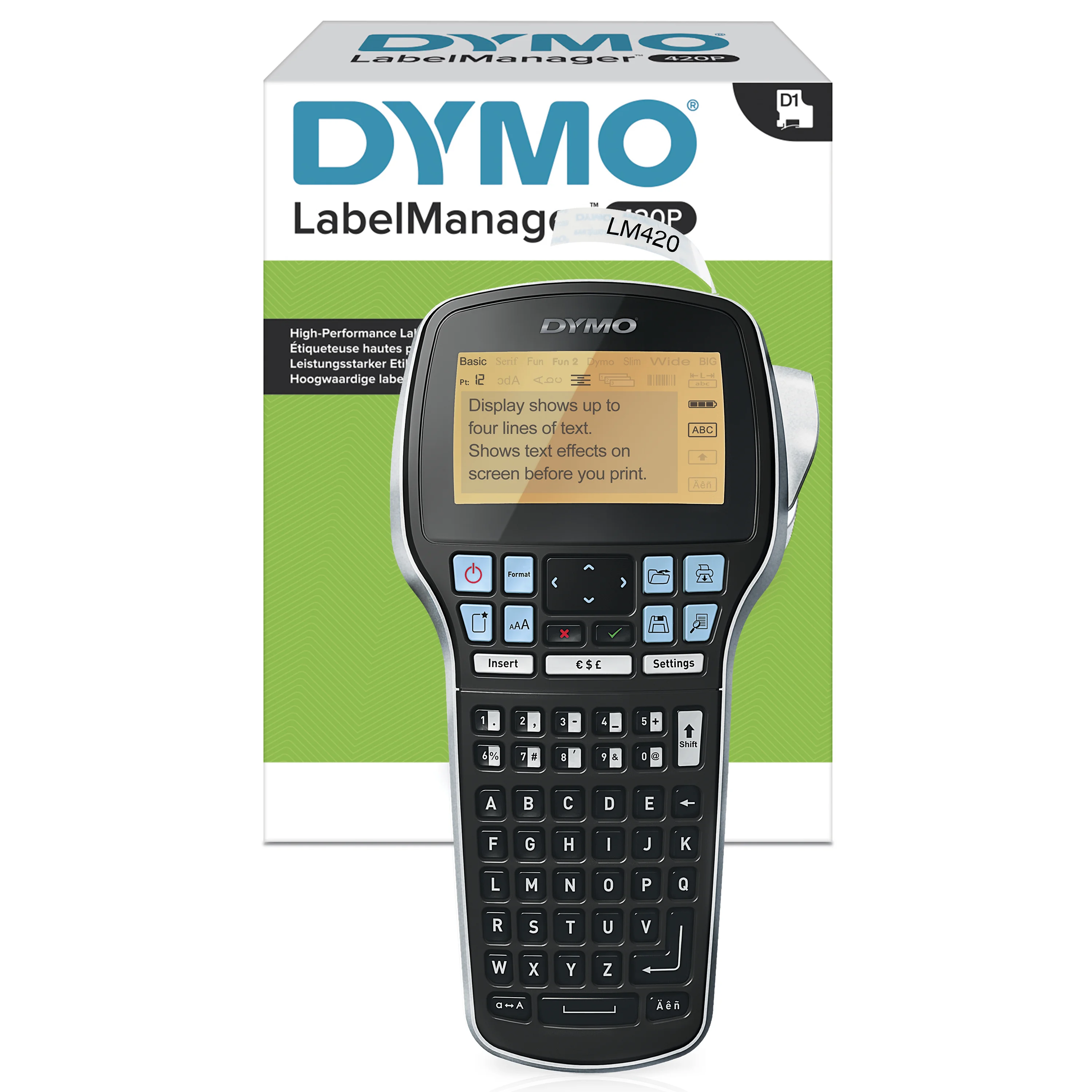 DYMO LabelManager 420P ABC UK
