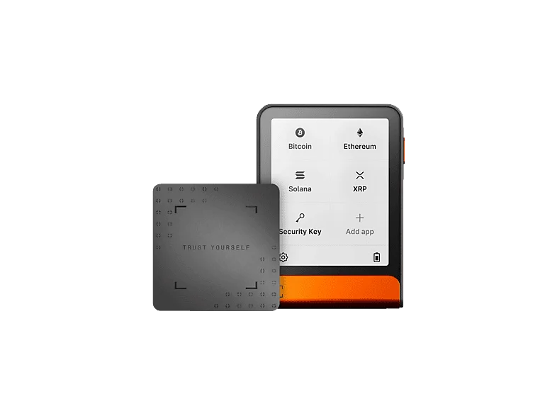 LEDGER SAS Flex + Wiederherstellungsschlüssel Orange Crypto Wallet