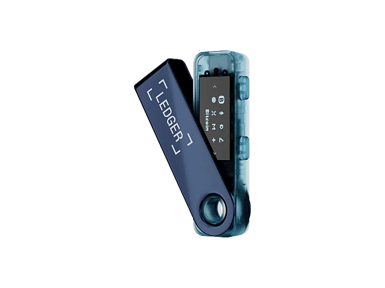 LEDGER SAS Nano S Plus Neptune Blue Crypto Wallet