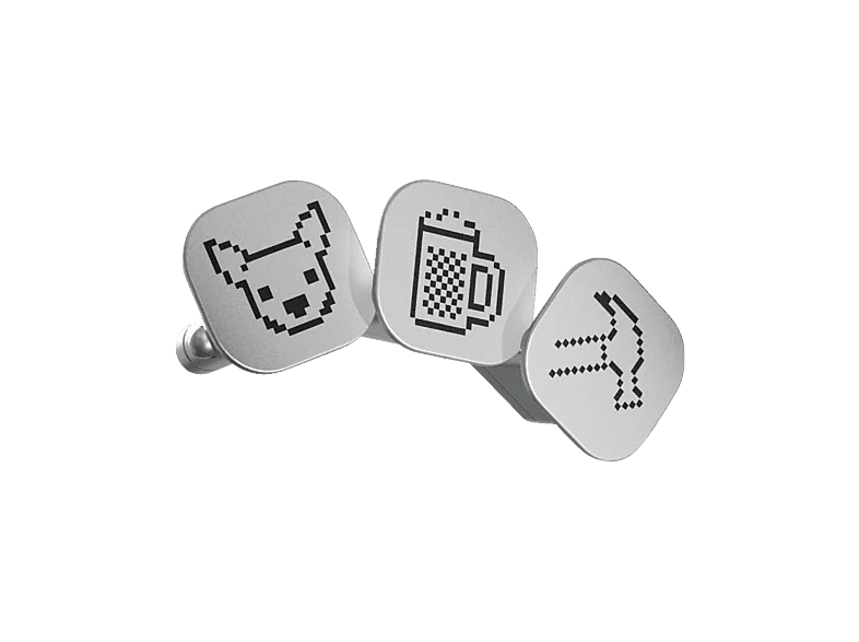 LEDGER SAS Nano Gen5 - Badges Pack1, Ledger, Grau